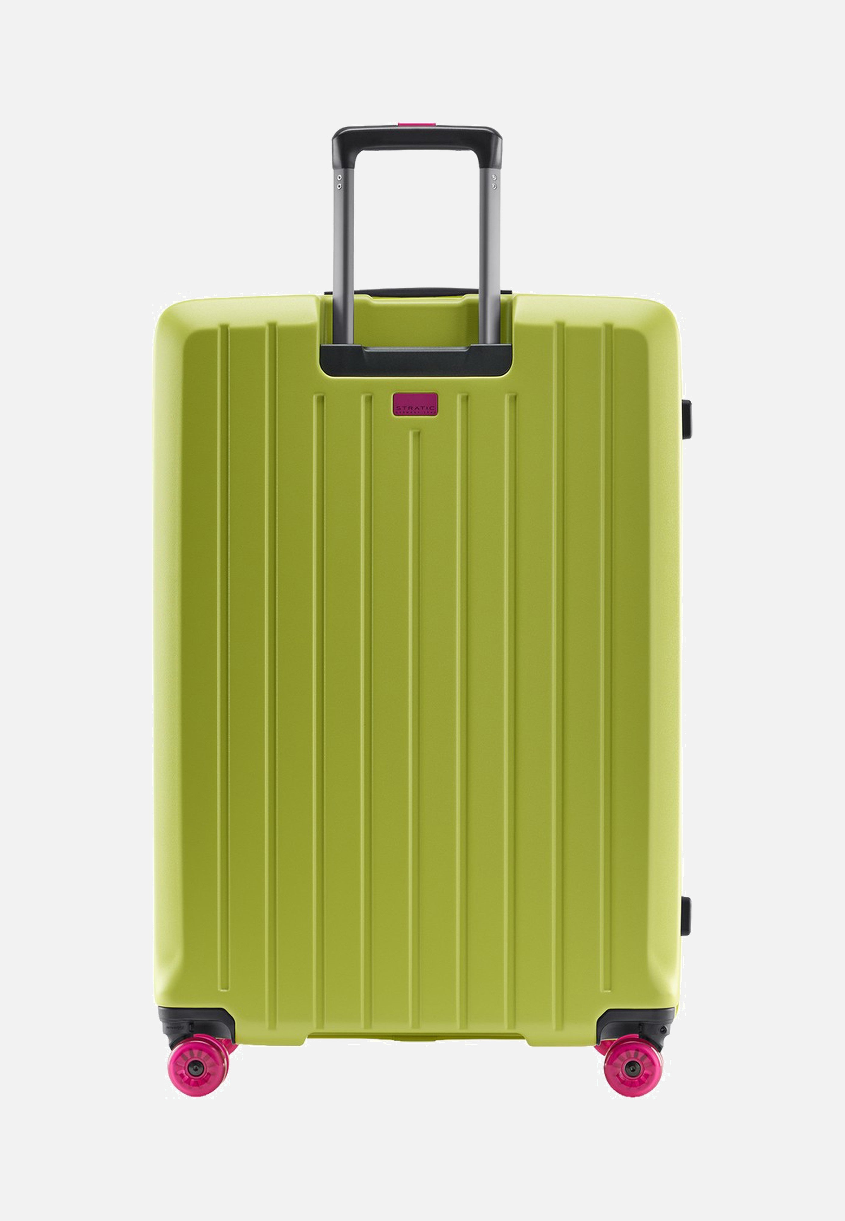 Stratic Buzz Trolley L Lime Green Suitcase