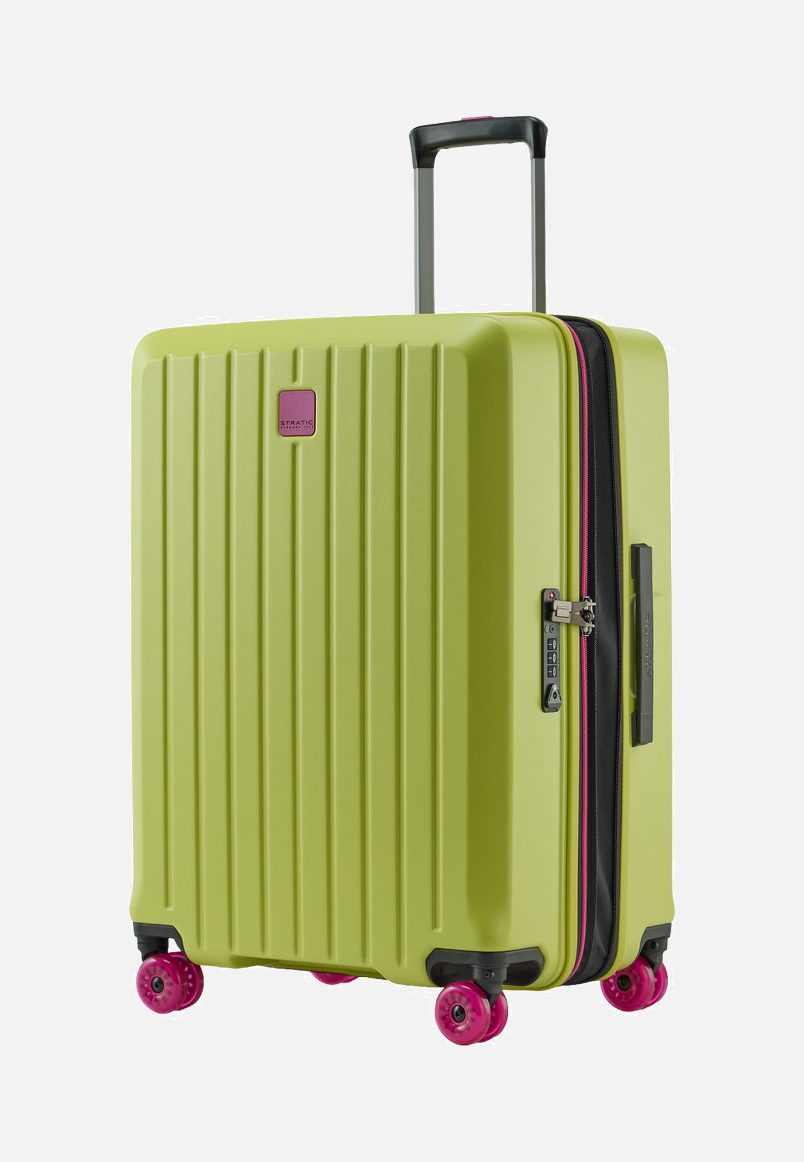 Stratic Buzz Trolley M Lime Green Suitcase