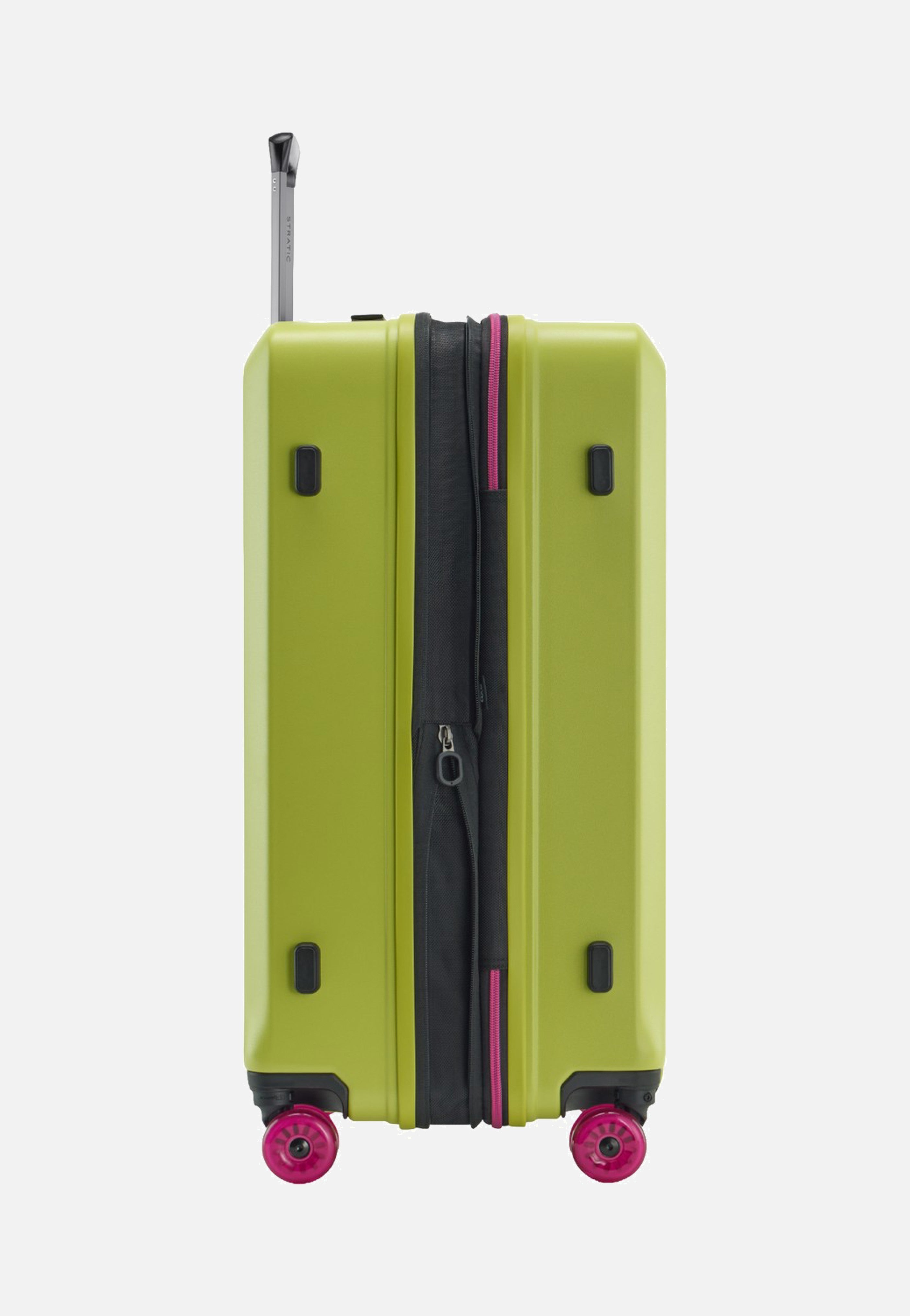 Stratic Buzz Trolley M Lime Green Suitcase