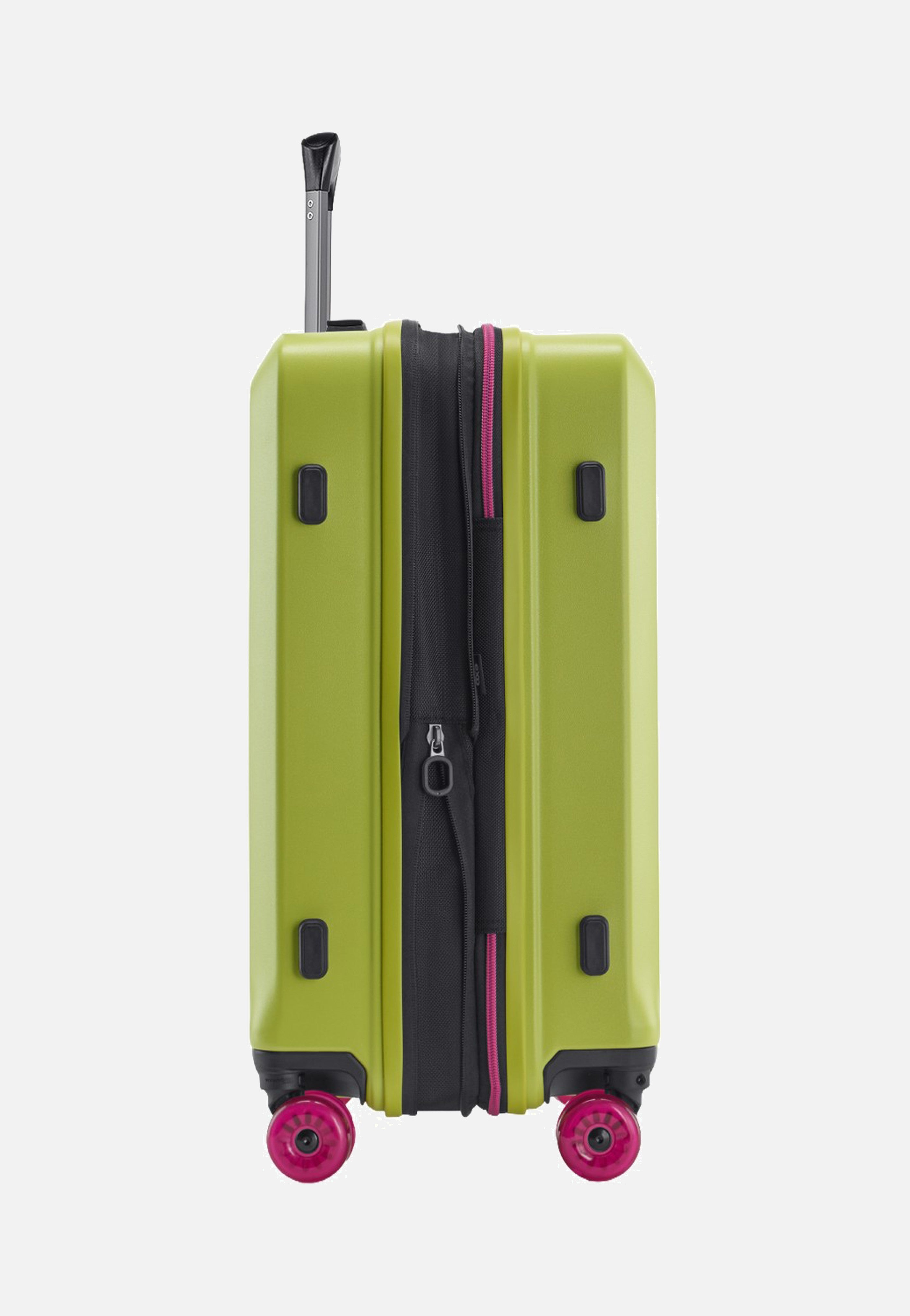 Stratic Buzz Trolley S Lime Green Suitcase