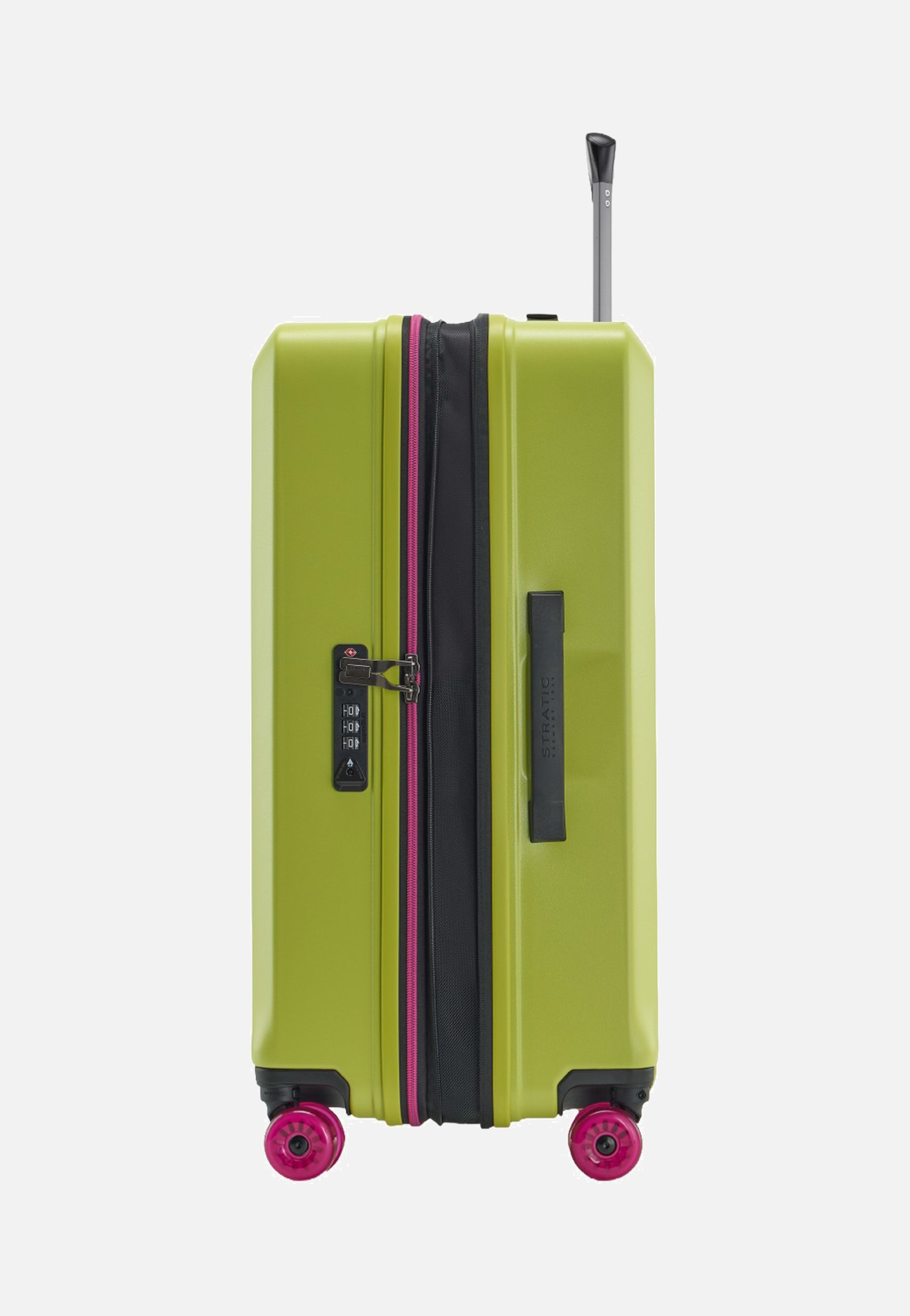 Stratic Buzz Trolley S Lime Green Suitcase