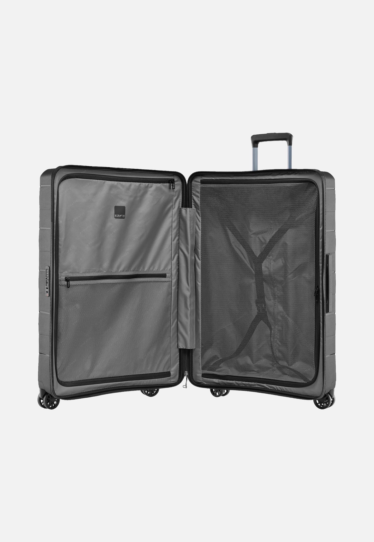 Stratic Ethos Trolley L Black Valigia