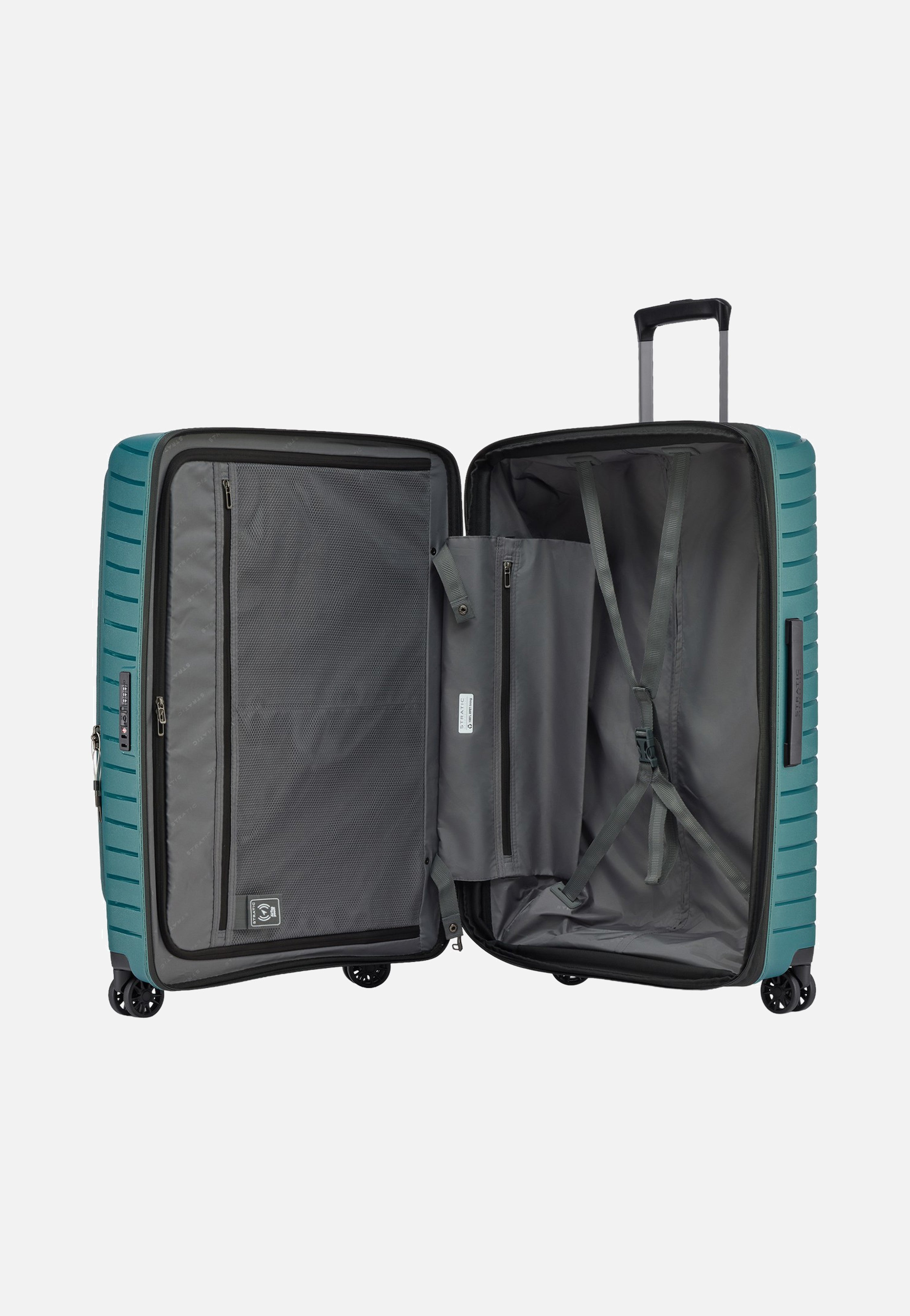 Stratic Novium ML Trolley L Petrol Suitcase
