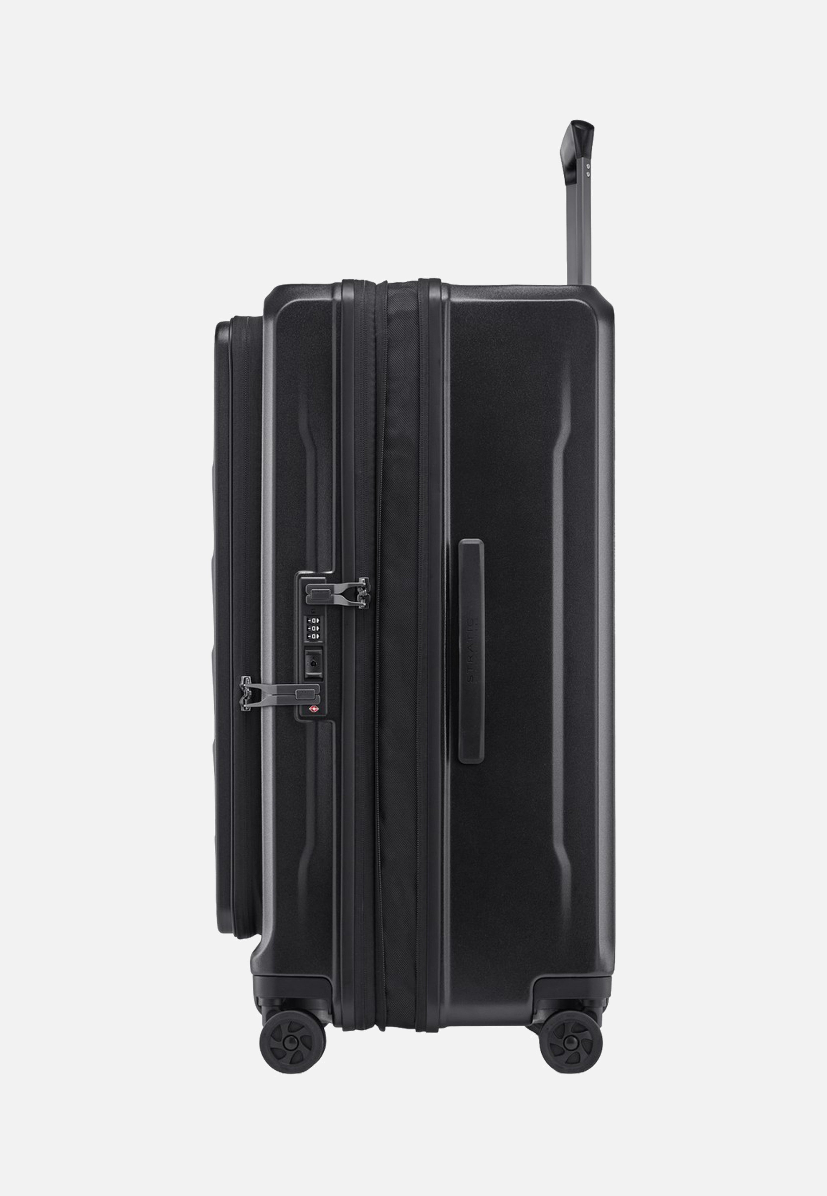 Stratic Phoenix ML Trolley L Black Suitcase
