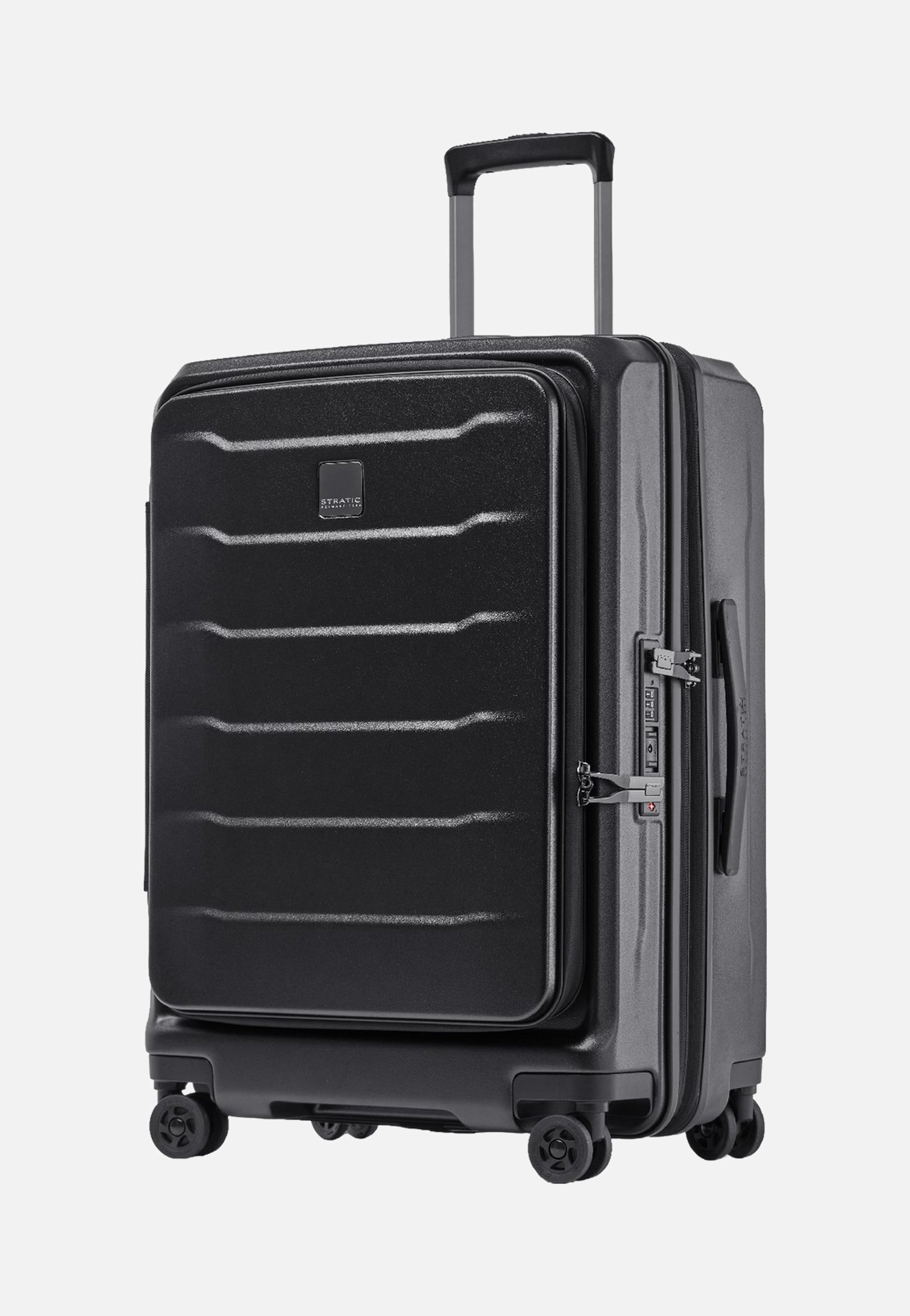 Stratic Phoenix ML Trolley M Black Suitcase