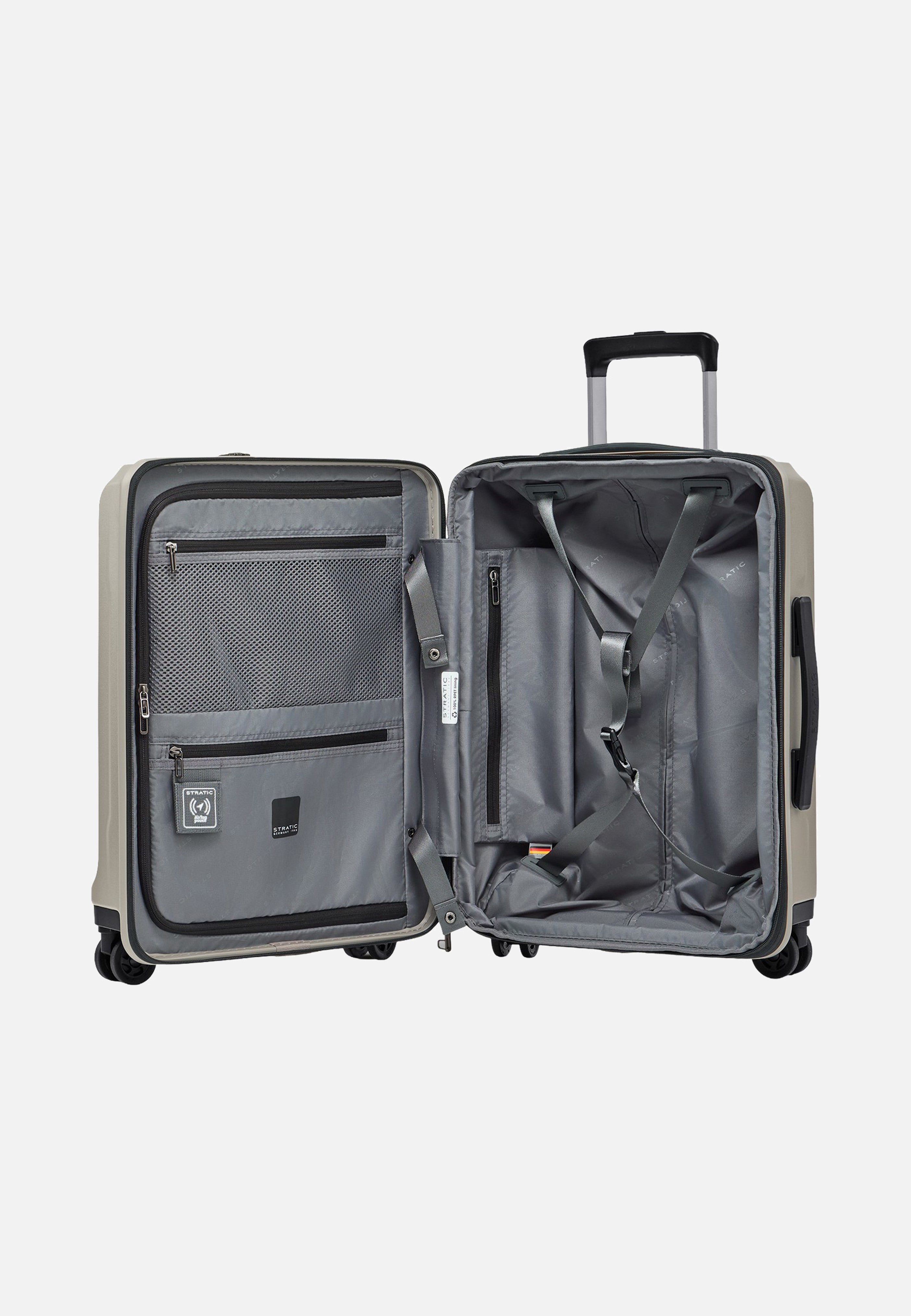 Stratic Phoenix ML Trolley S Champagne Suitcase