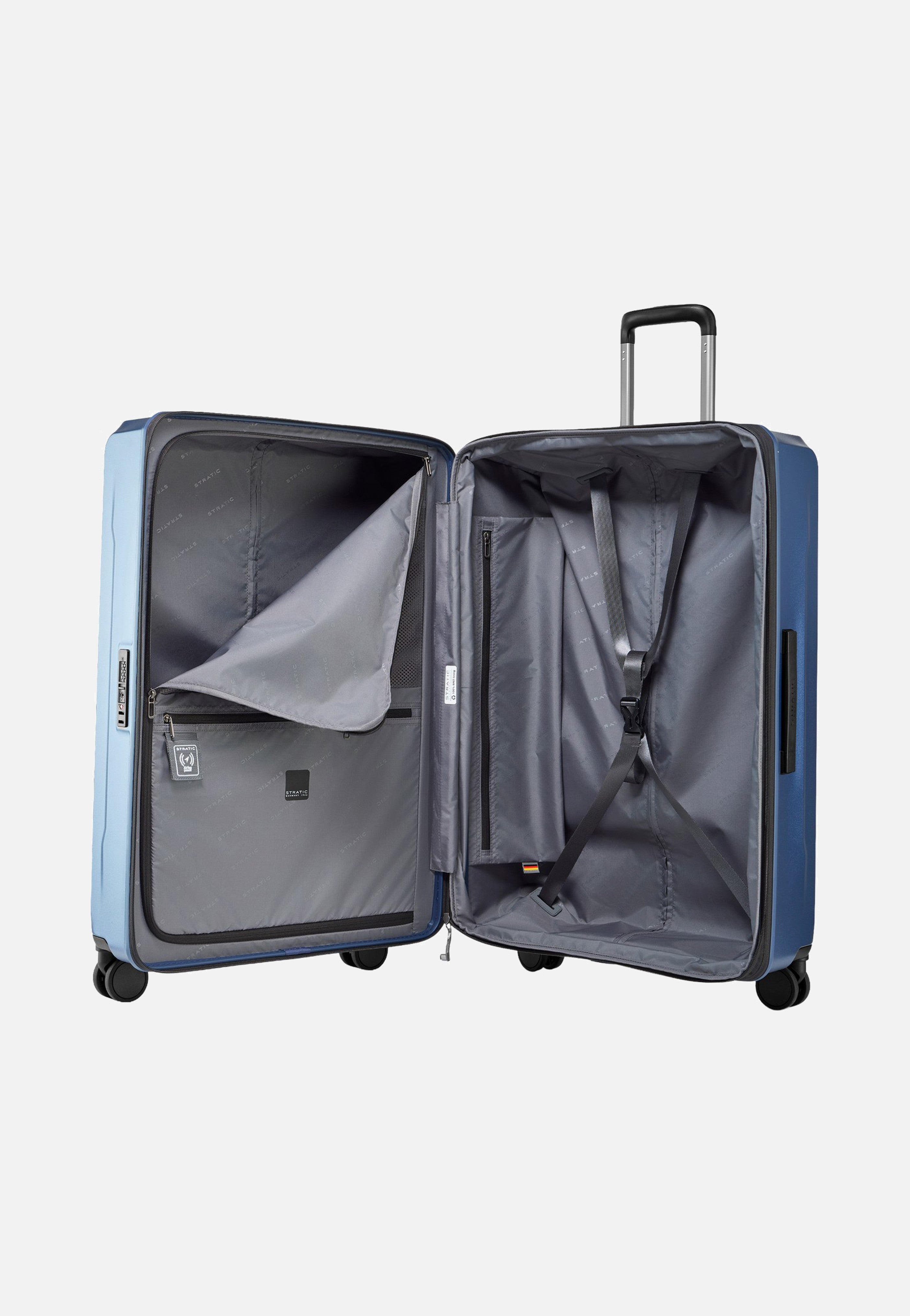 Stratic Phoenix SL Trolley L Dark Blue Suitcase