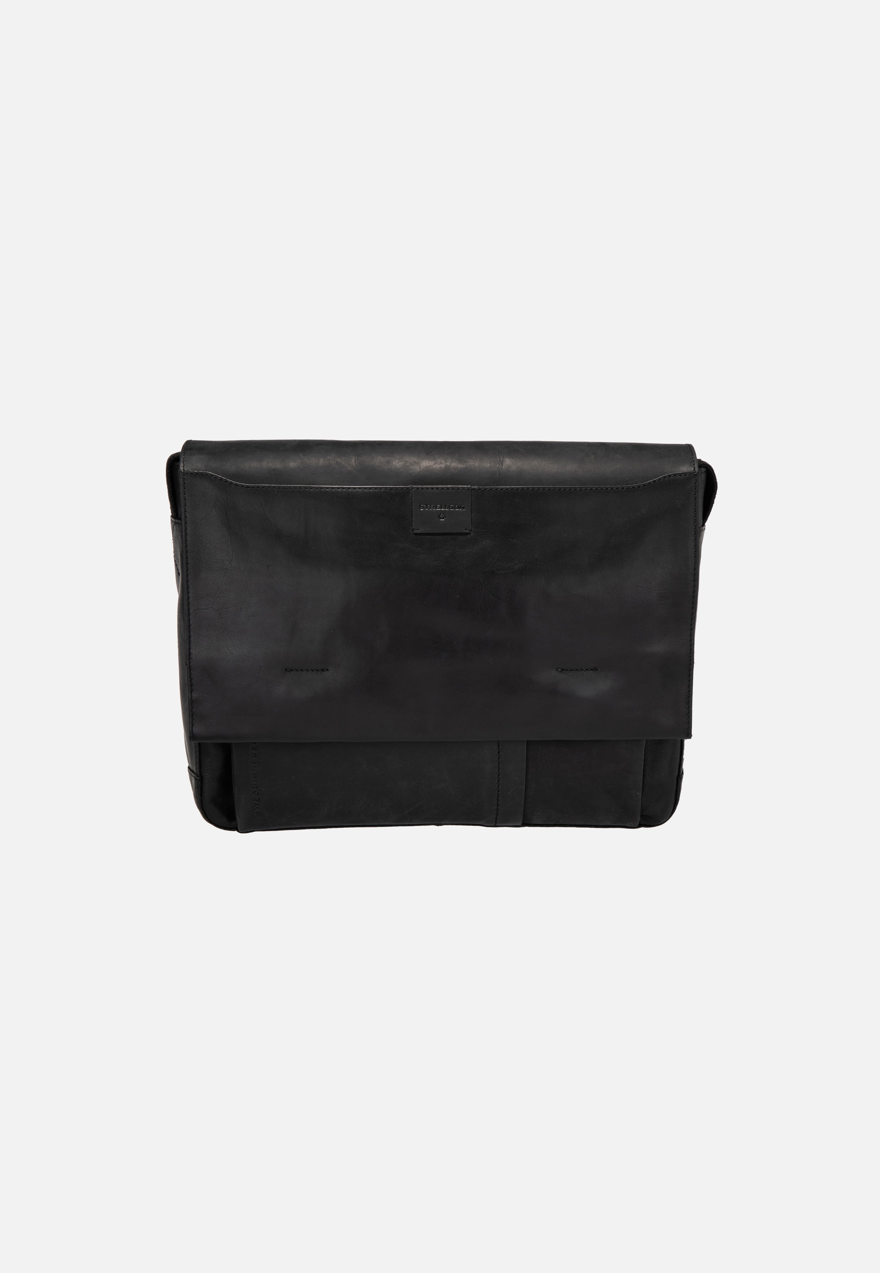 Strellson Brick Lane Jeremy LHF Black Messenger Bag