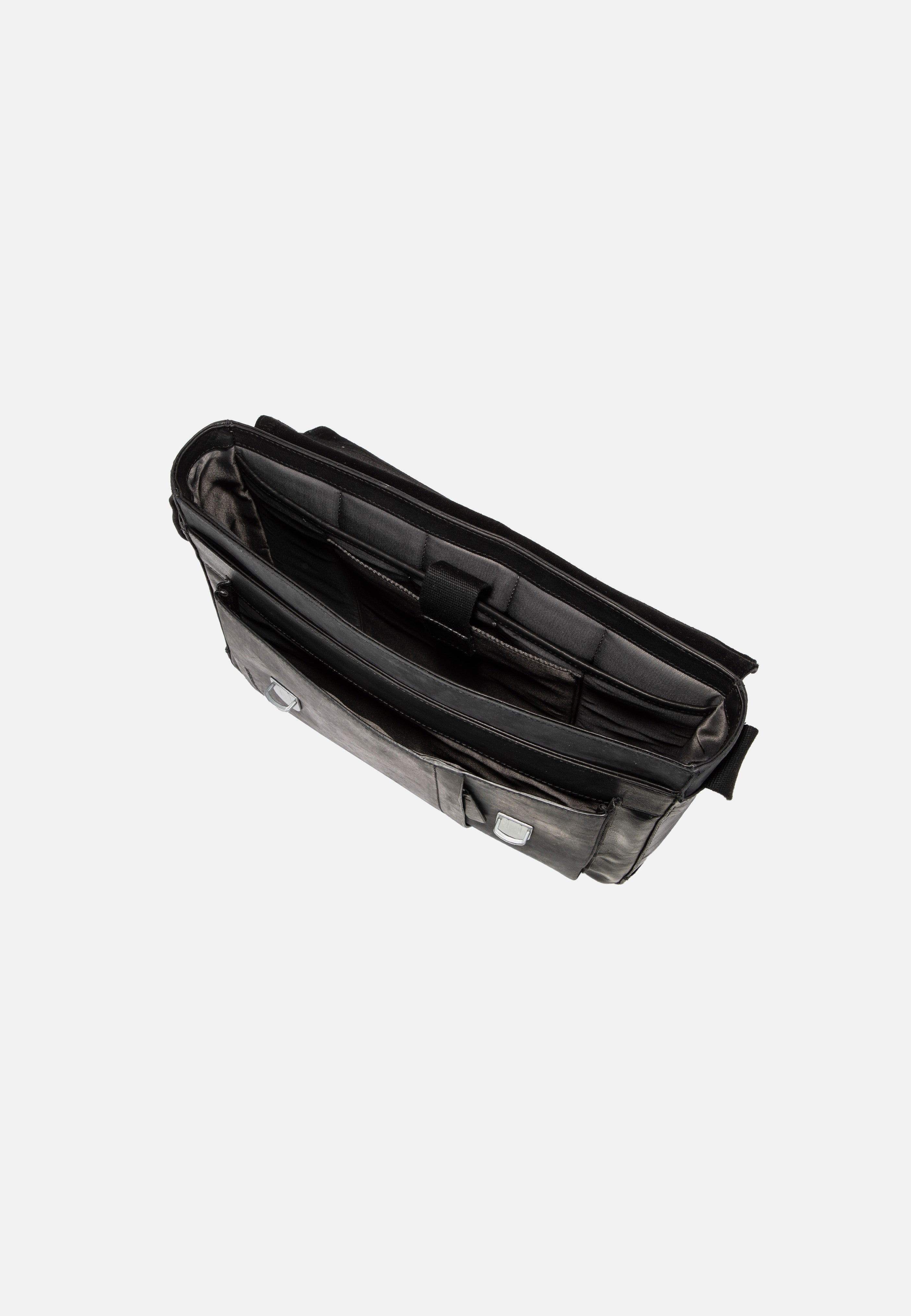 Strellson Brick Lane Jeremy LHF Black Messenger Bag
