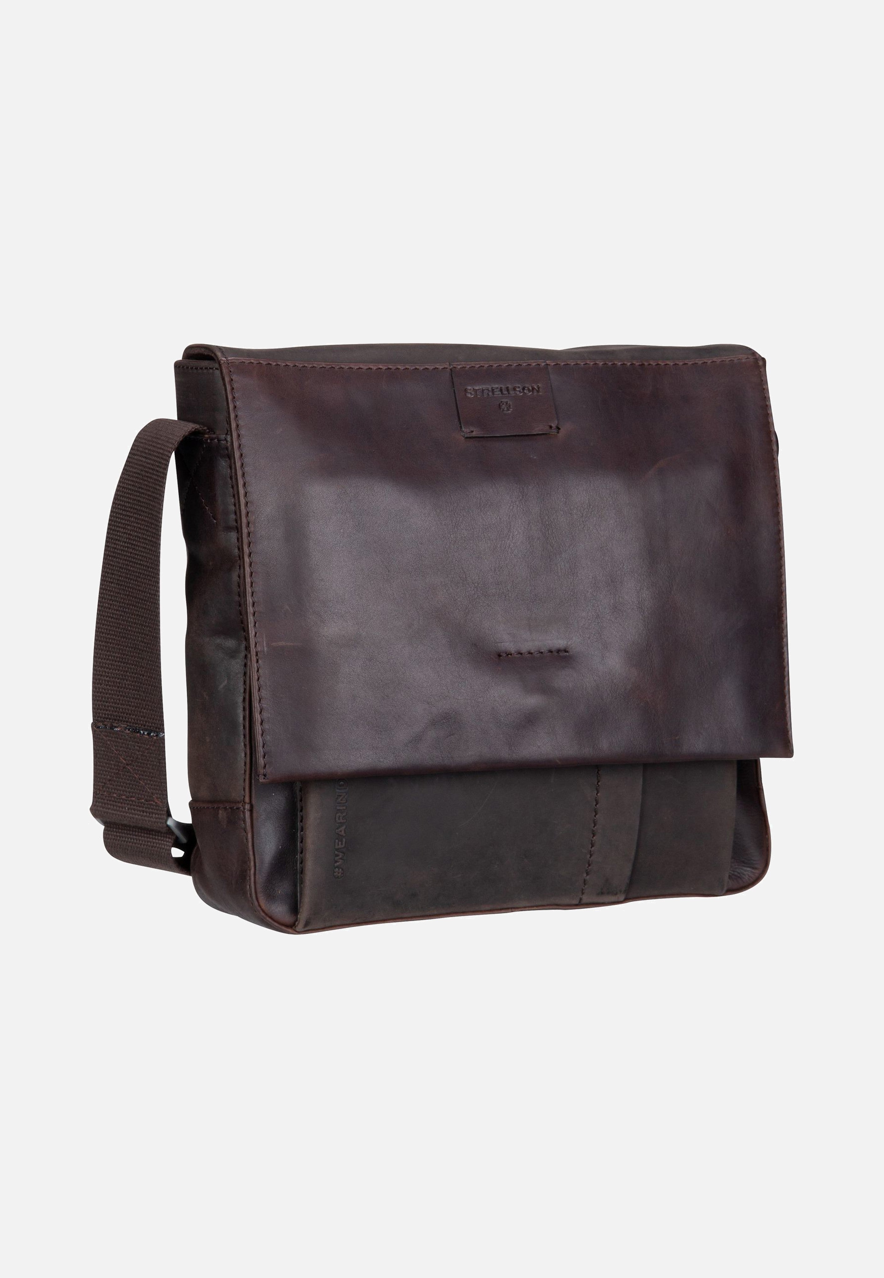 Strellson Brick Lane Jeremy SVF Dark Brown Crossbody Bag
