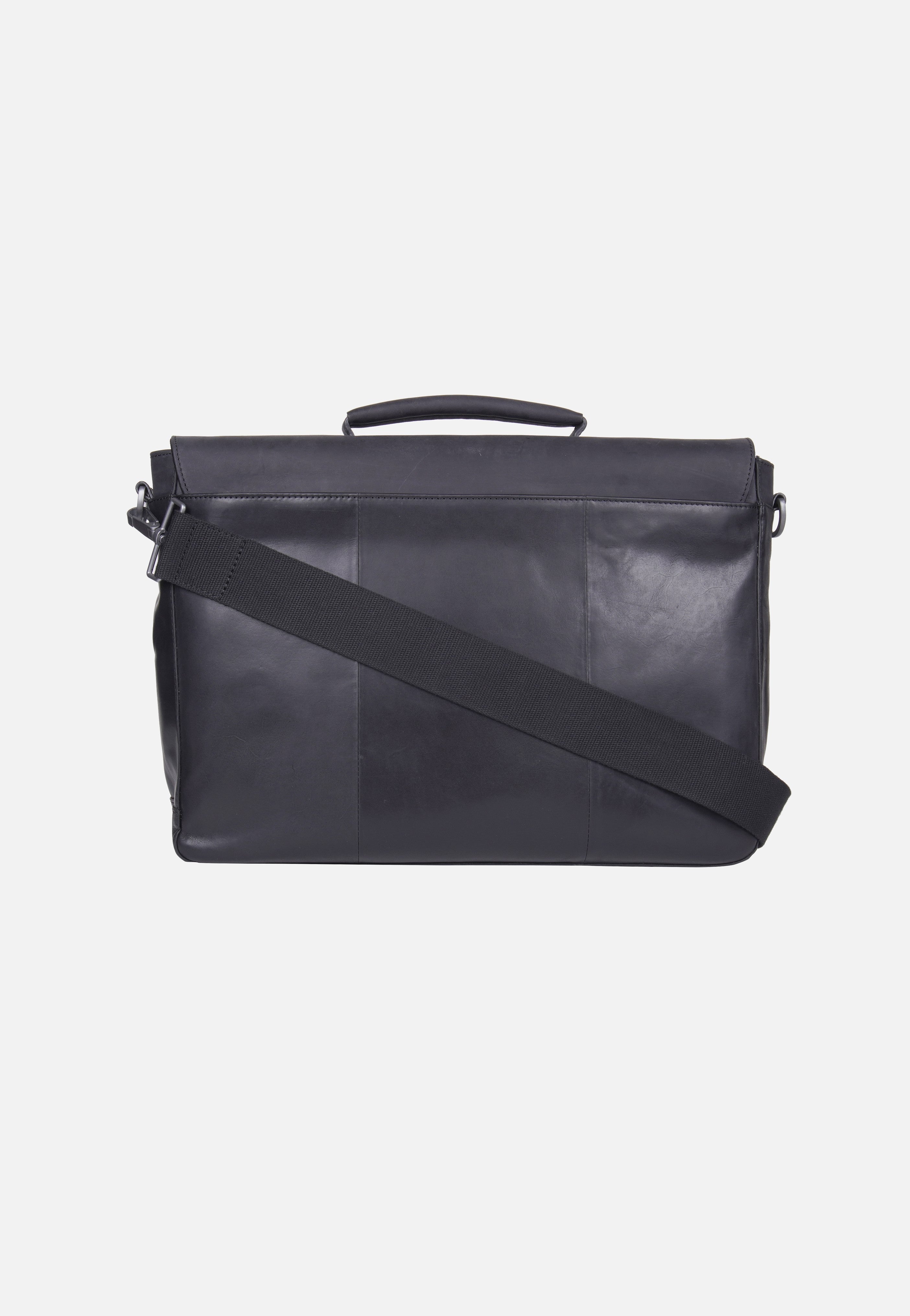 Strellson Brick Lane Jim Briefbag LHF Black Briefcase