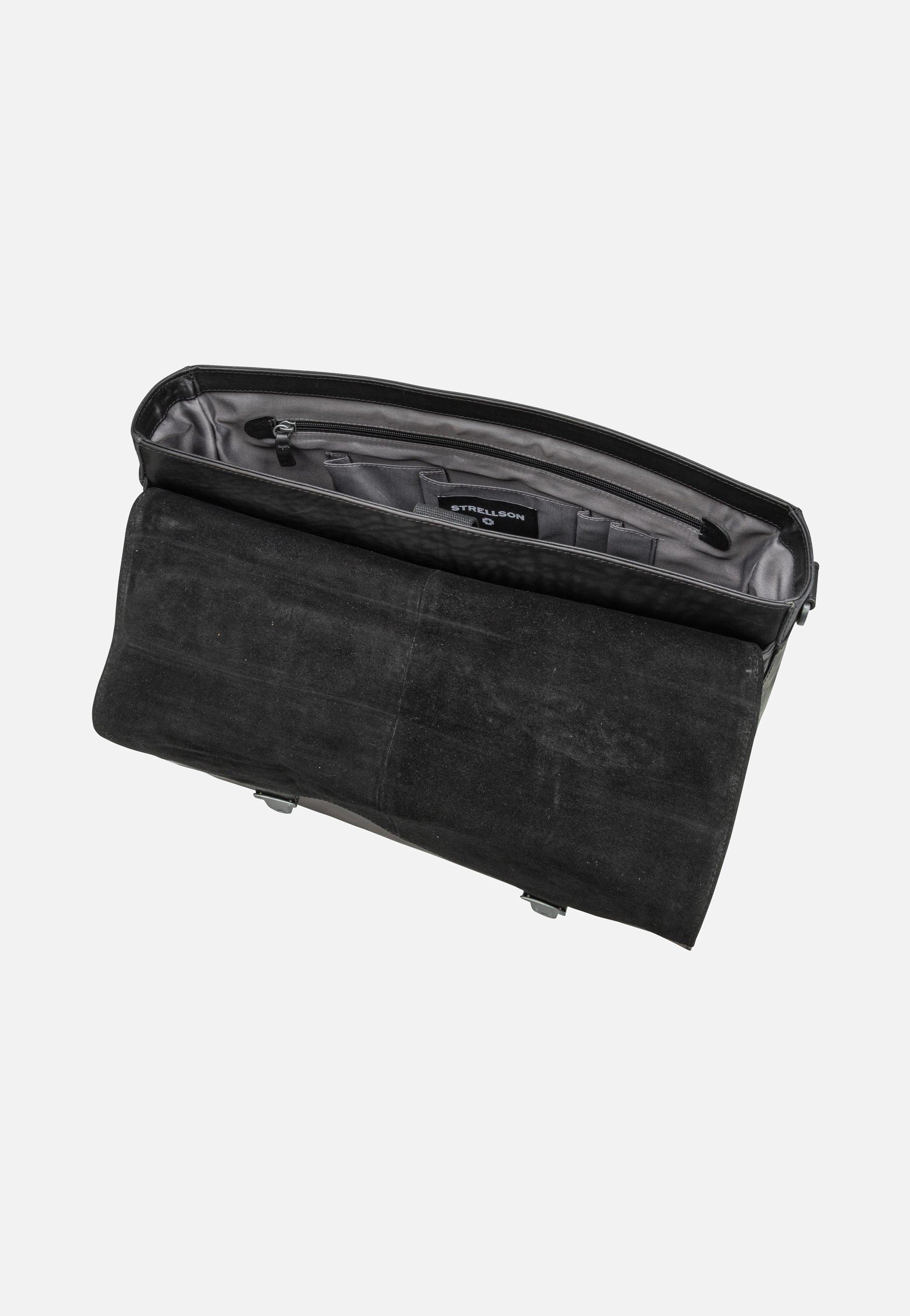 Strellson - Brick Lane Jim Briefbag LHF Black - Briefcase | Men-Image