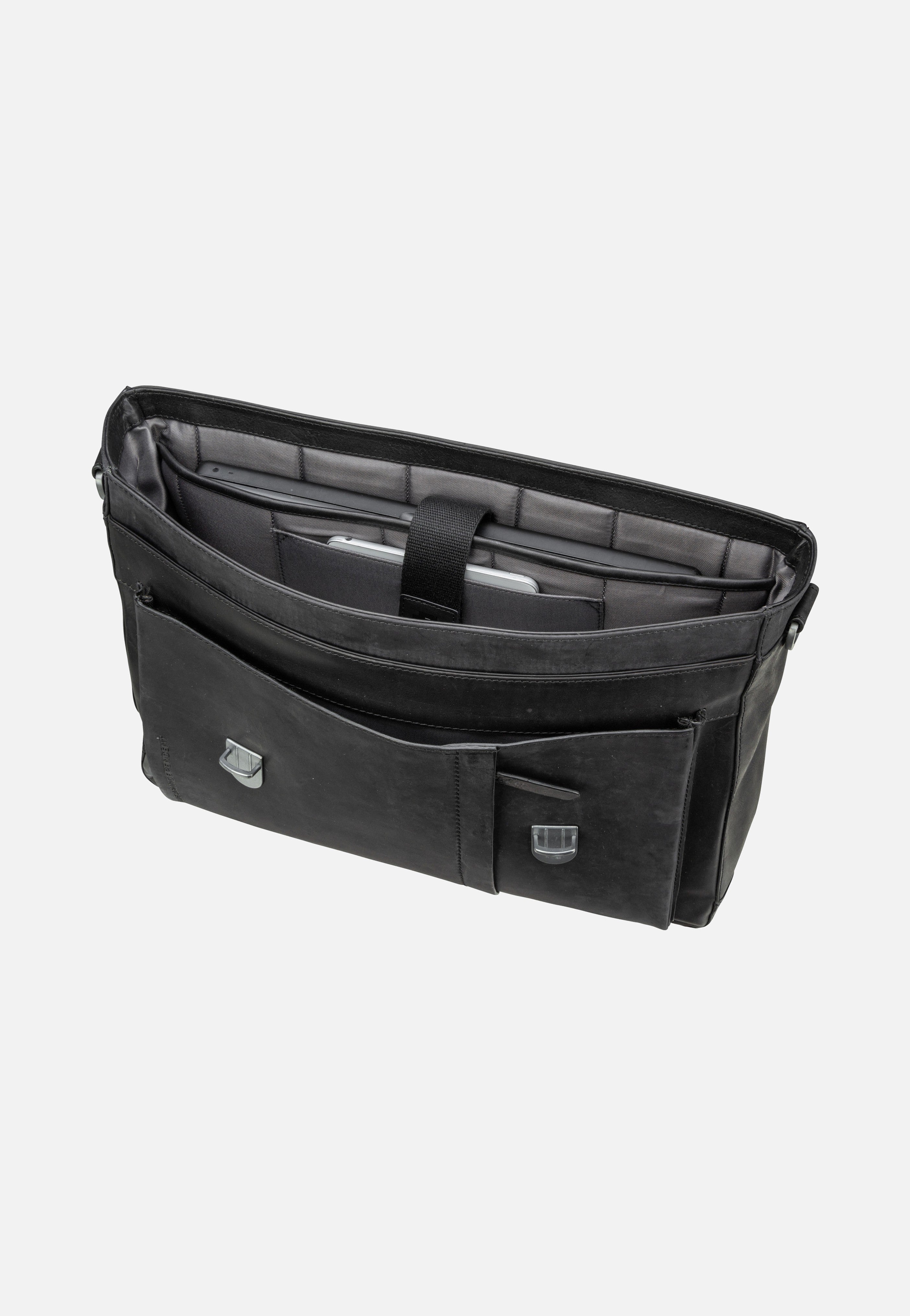 Strellson - Brick Lane Jim Briefbag LHF Black - Briefcase | Men-Image