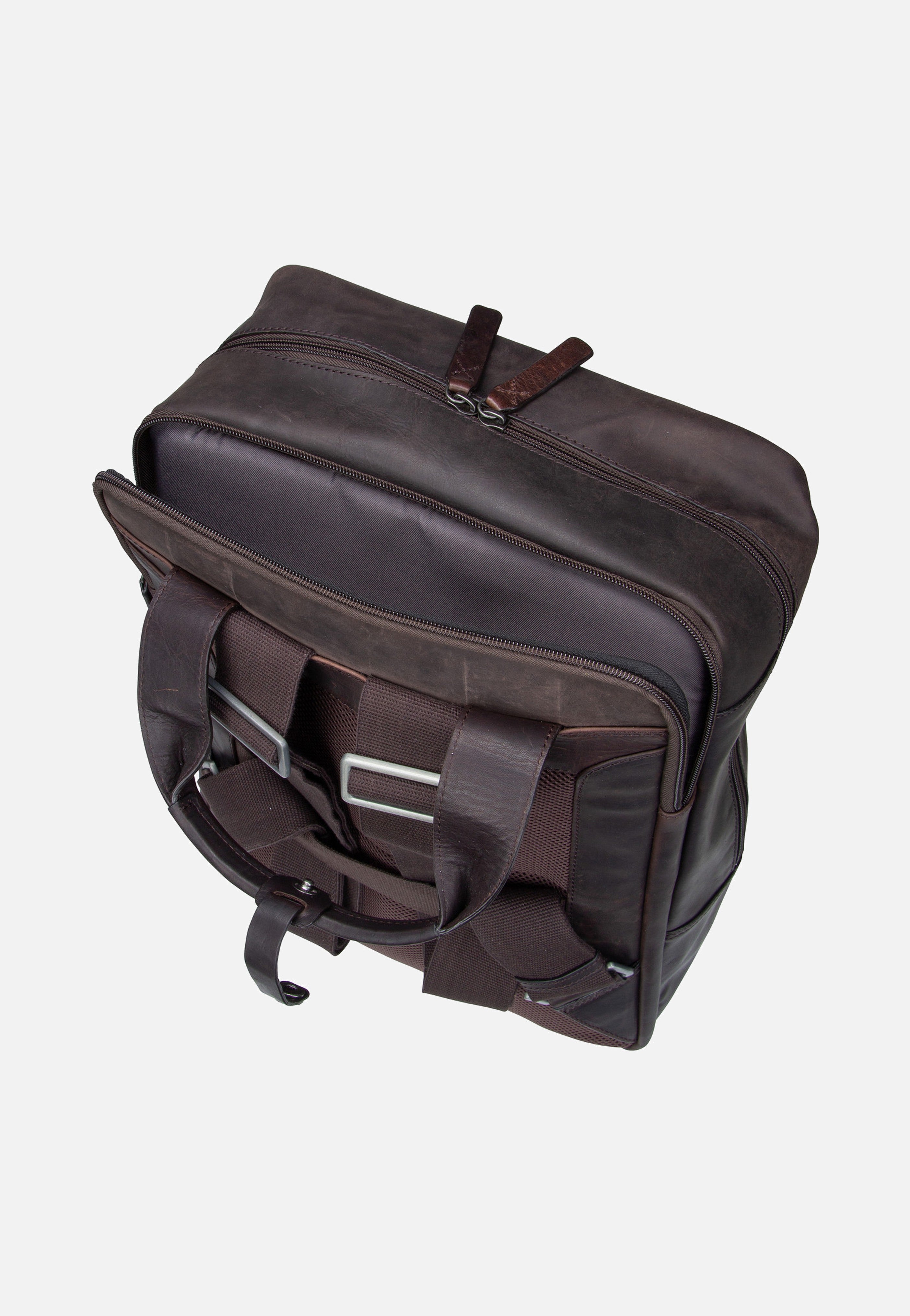 Strellson - Brick Lane Josh Backpack LVZ Dark Brown - Backpack | Men-Image