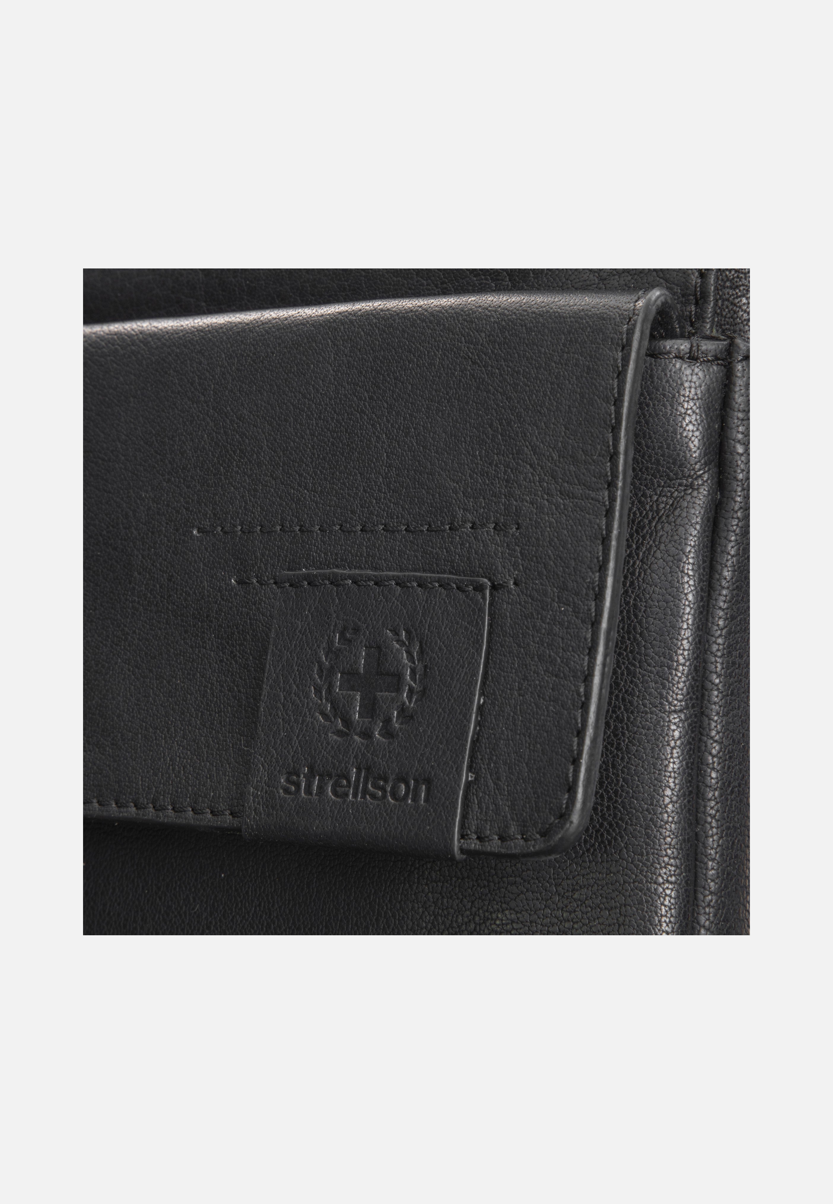 Strellson Hyde Park XSVZ2 Black Pouch Bag
