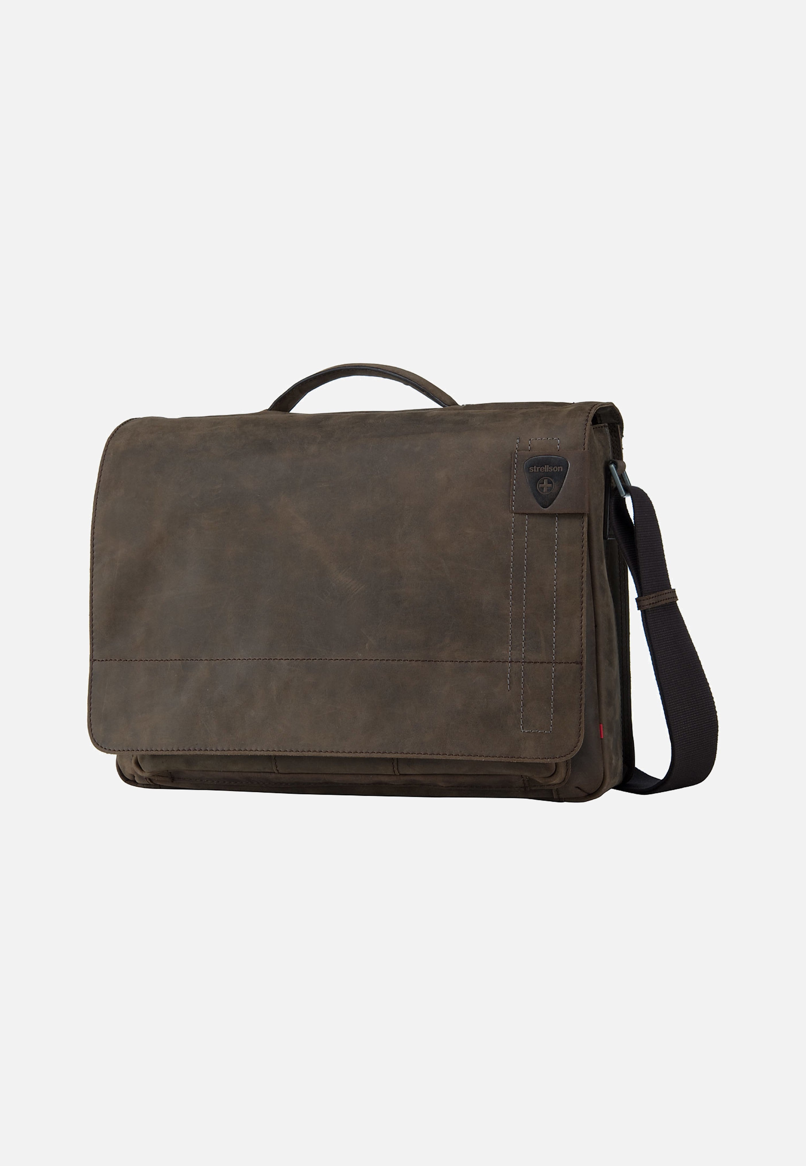 Strellson Richmond Briefbag L Dark Brown Briefcase