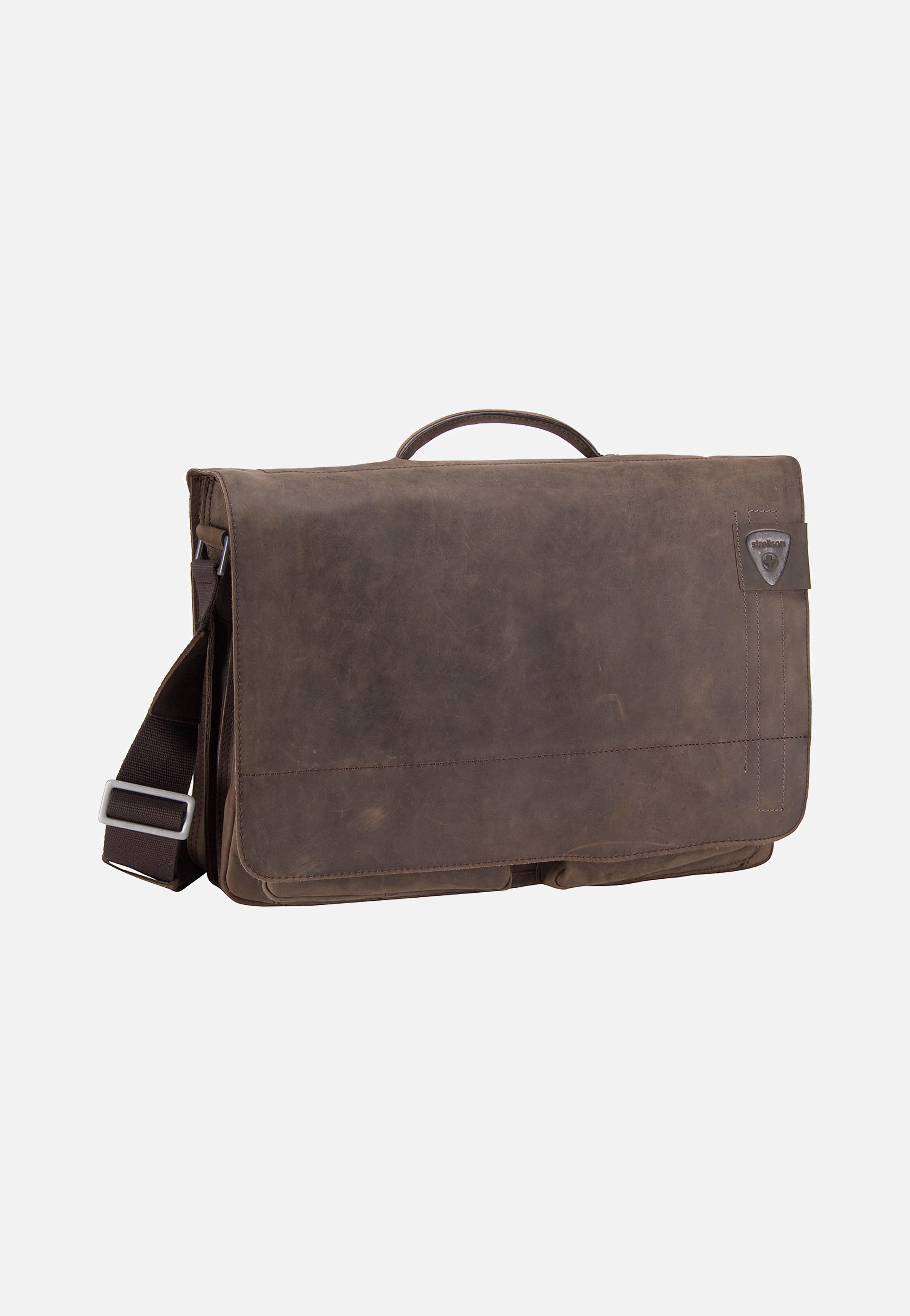 Strellson - Richmond Briefbag XL Dark Brown - Briefcase | Men-Image