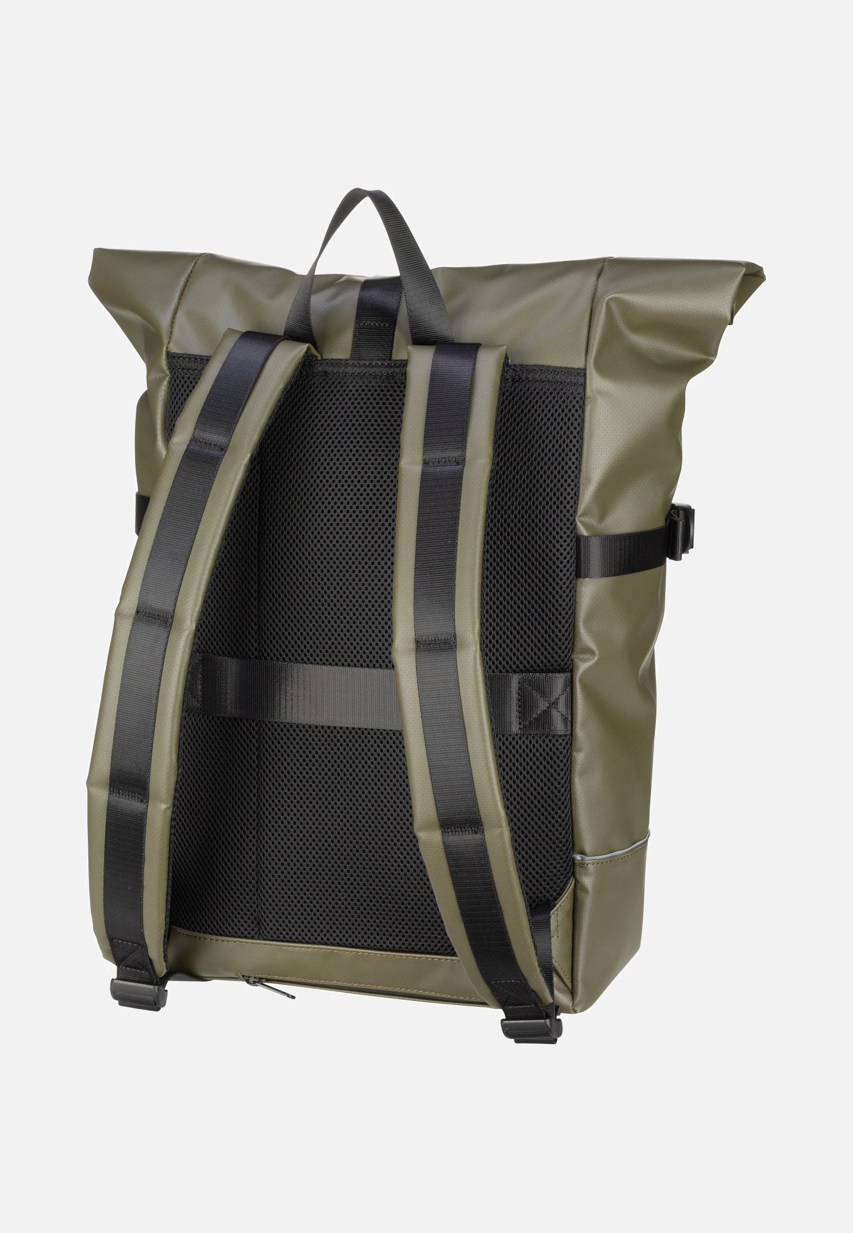 Strellson - Stockwell 2.0 Eddie MVF Khaki - Rolltop Backpack | Men-Image