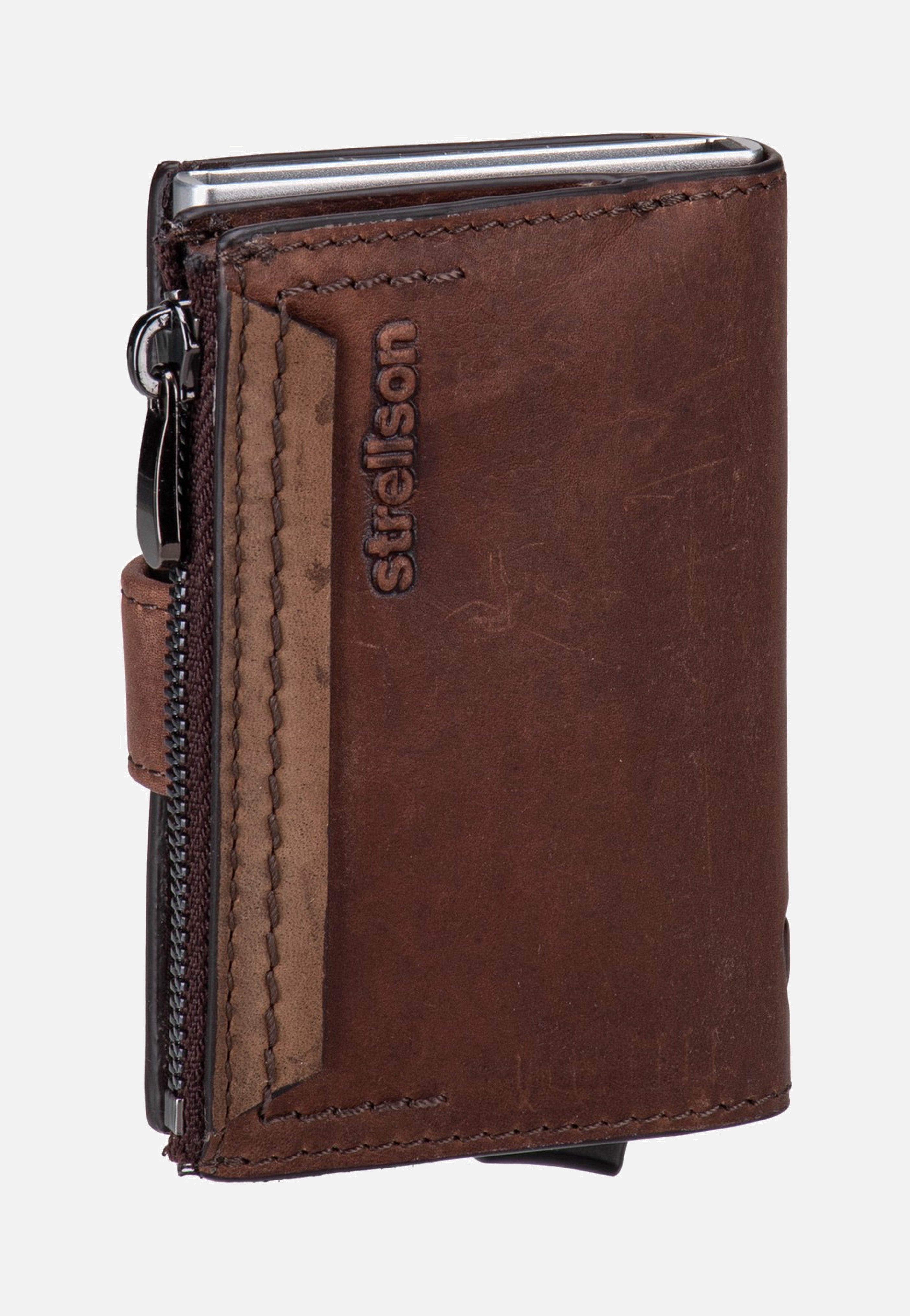 Strellson - Camden C-Four E-Cage SV8 Dark Brown - Wallet | Neutral-Image