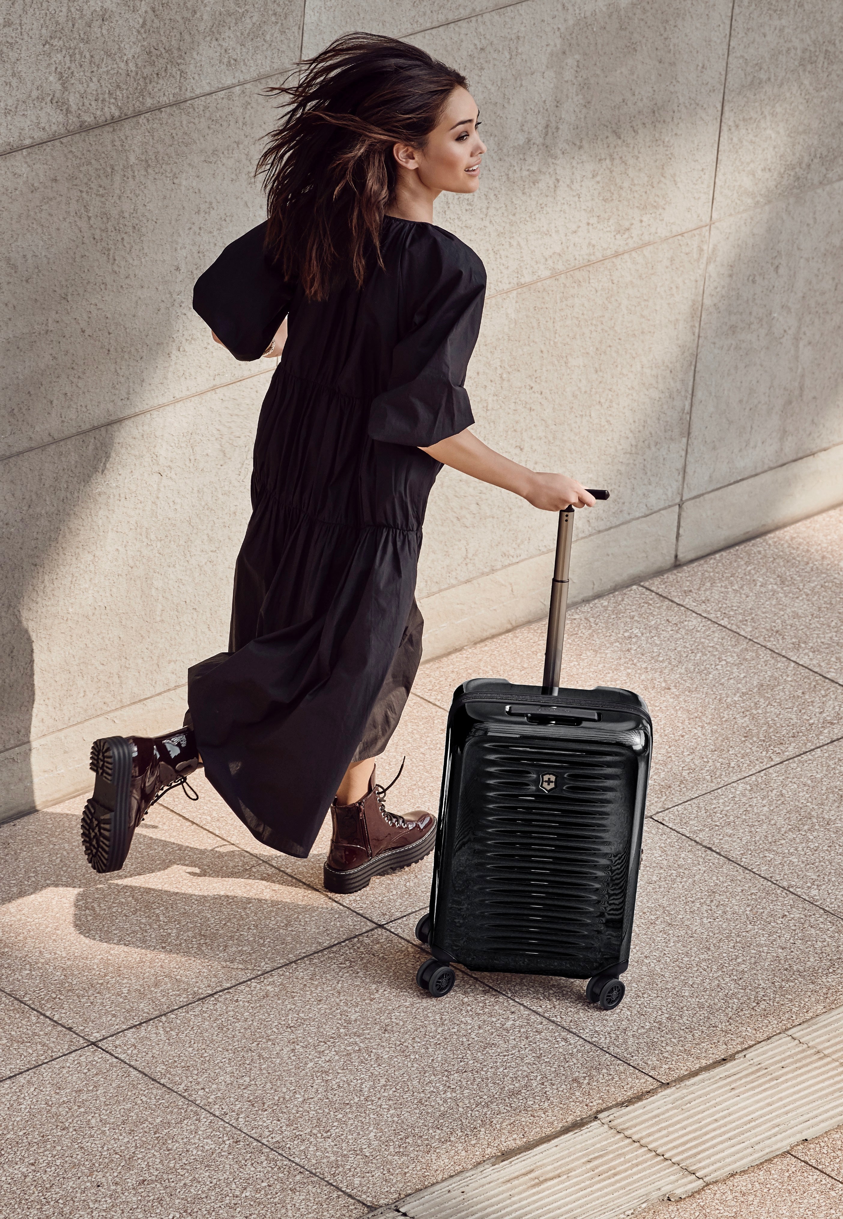 Victorinox Airox Frequent Flyer Hardside Carry-On Black Suitcase