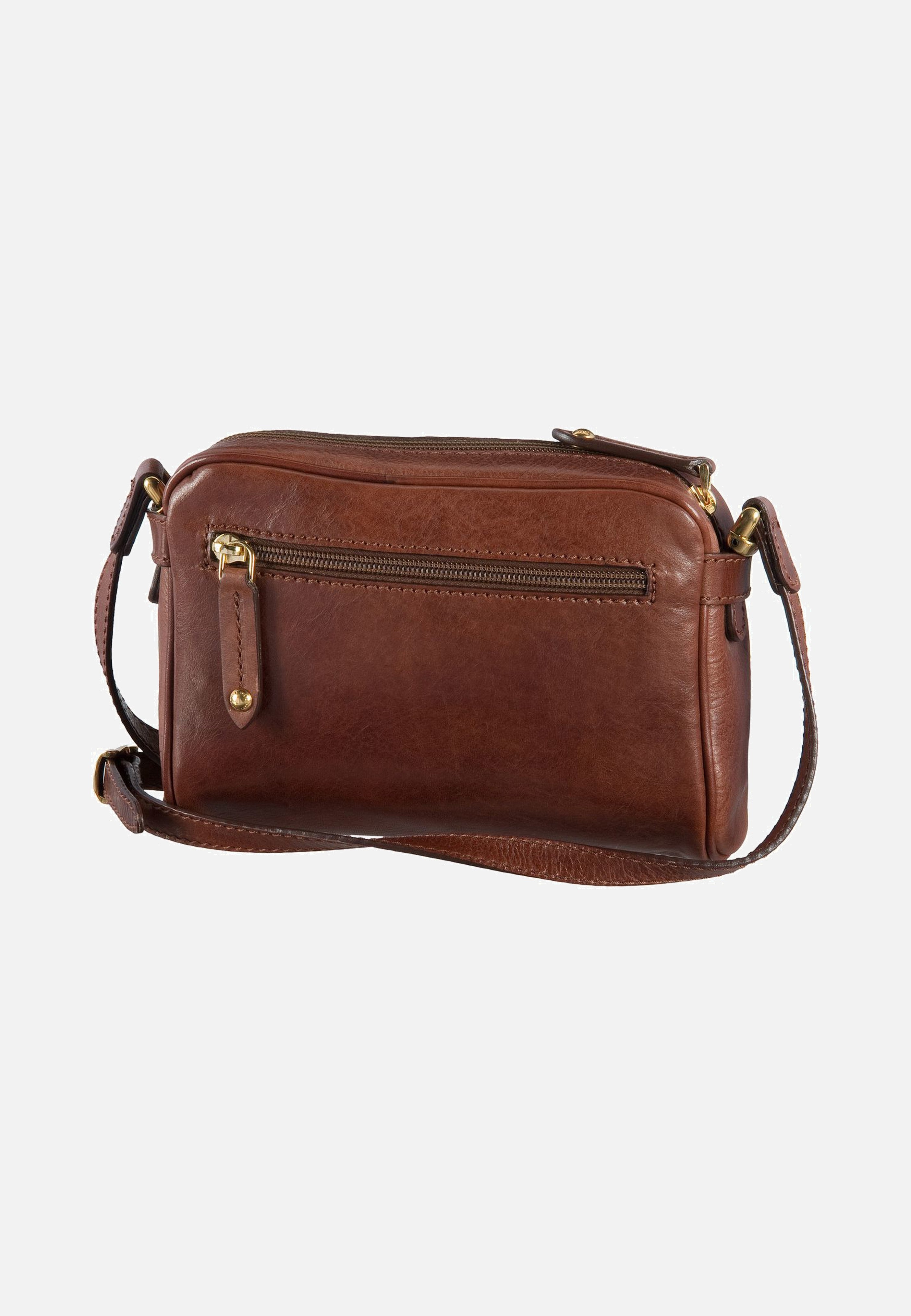The Bridge Story Donna Shoulder Bag Marrone/Oro Crossbody Bag