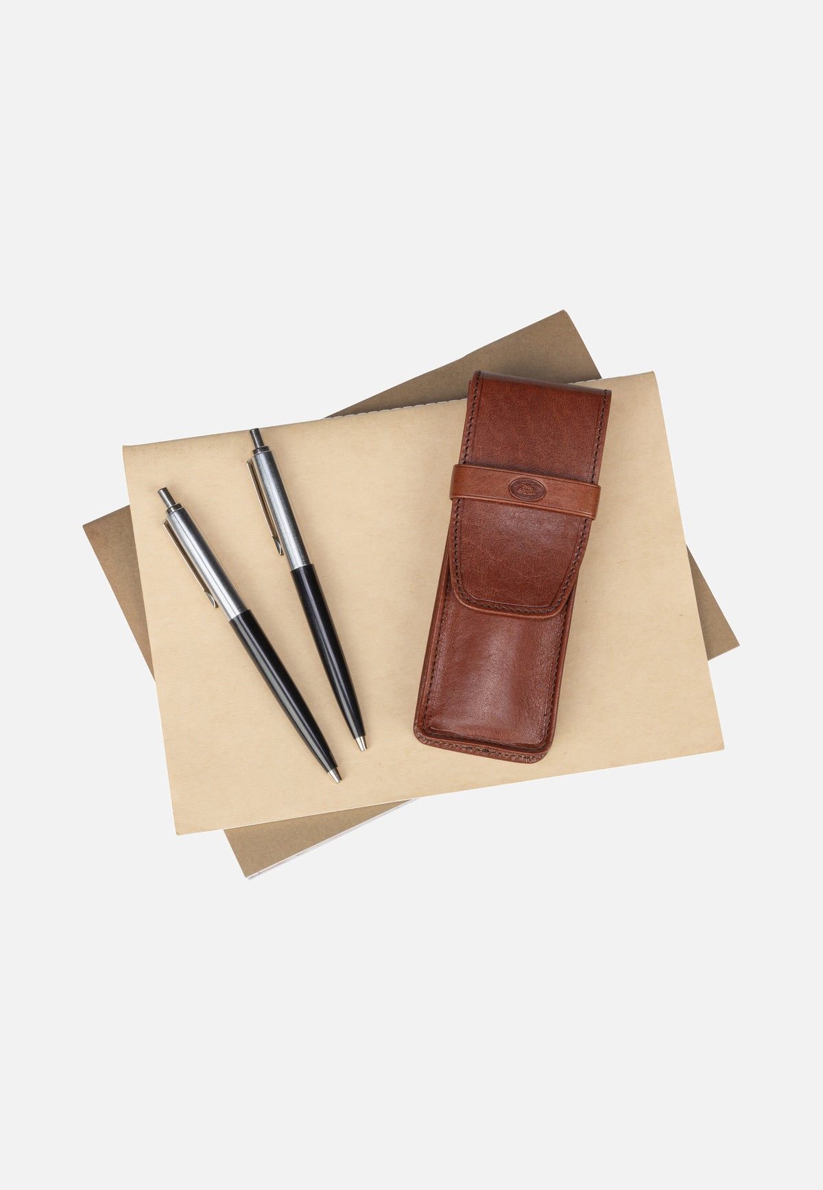 The Bridge Story Exclusive Pen Case 2036 Marrone Pennenbak
