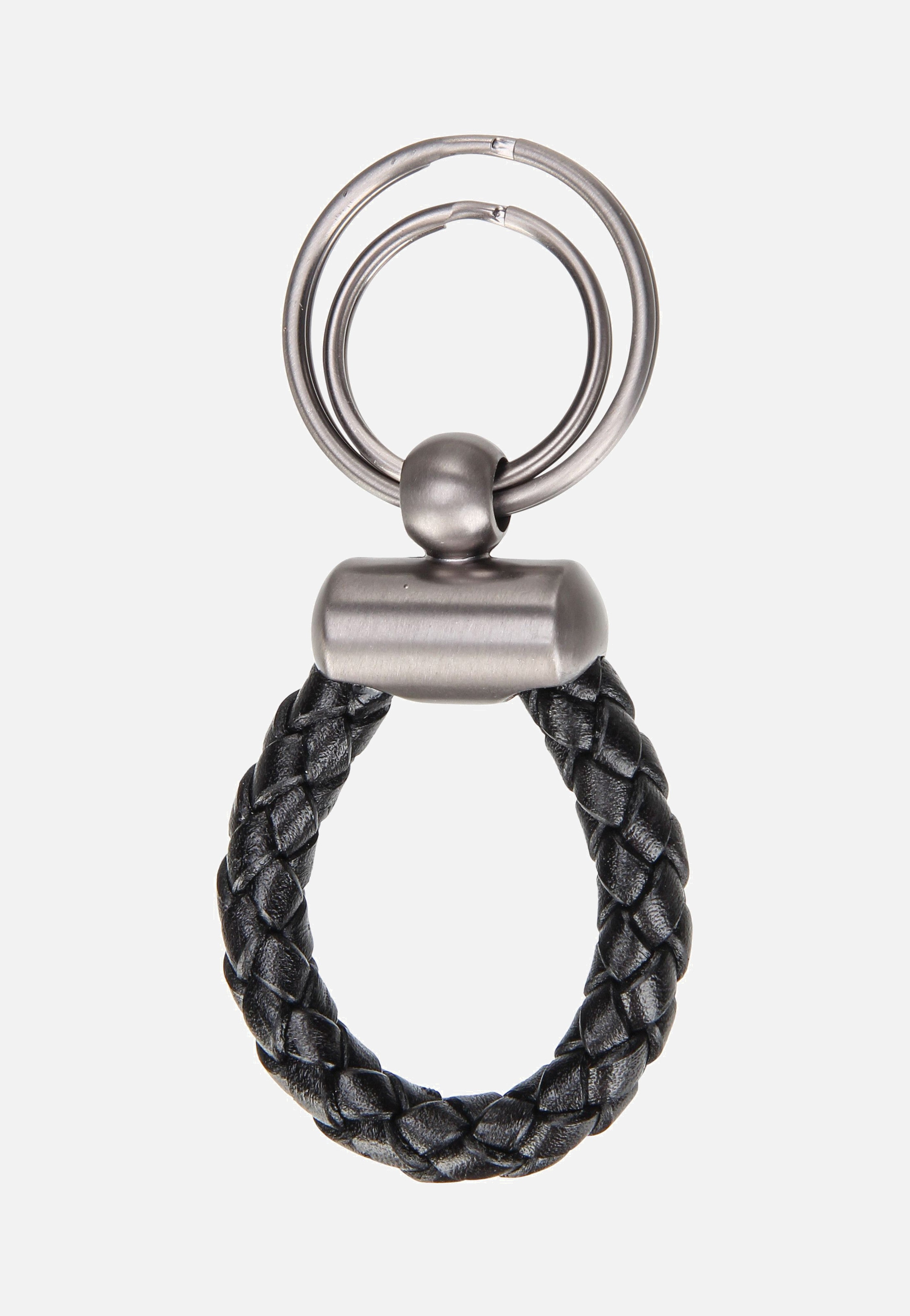 The Bridge Story Uomo Key Ring 9251 Nero/Rutenio Keychain