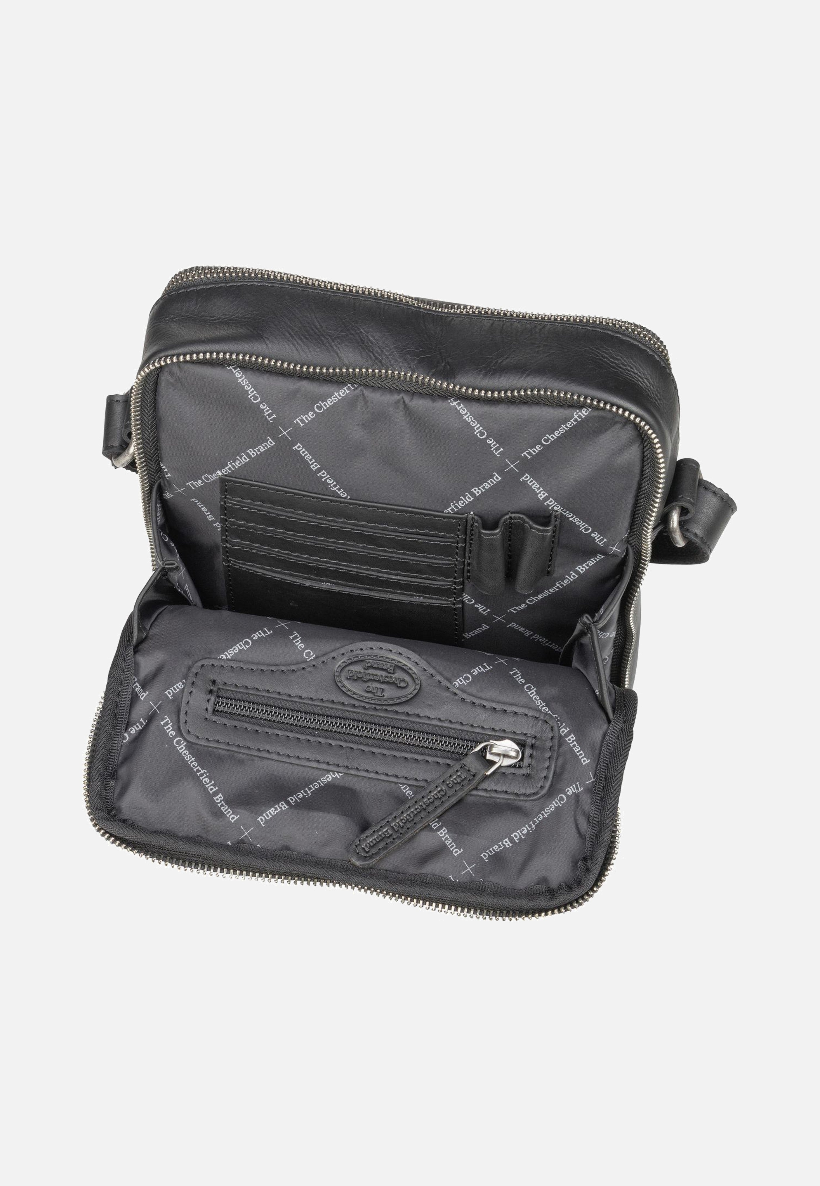 The Chesterfield Brand Alva 0955 Black Crossbody Bag