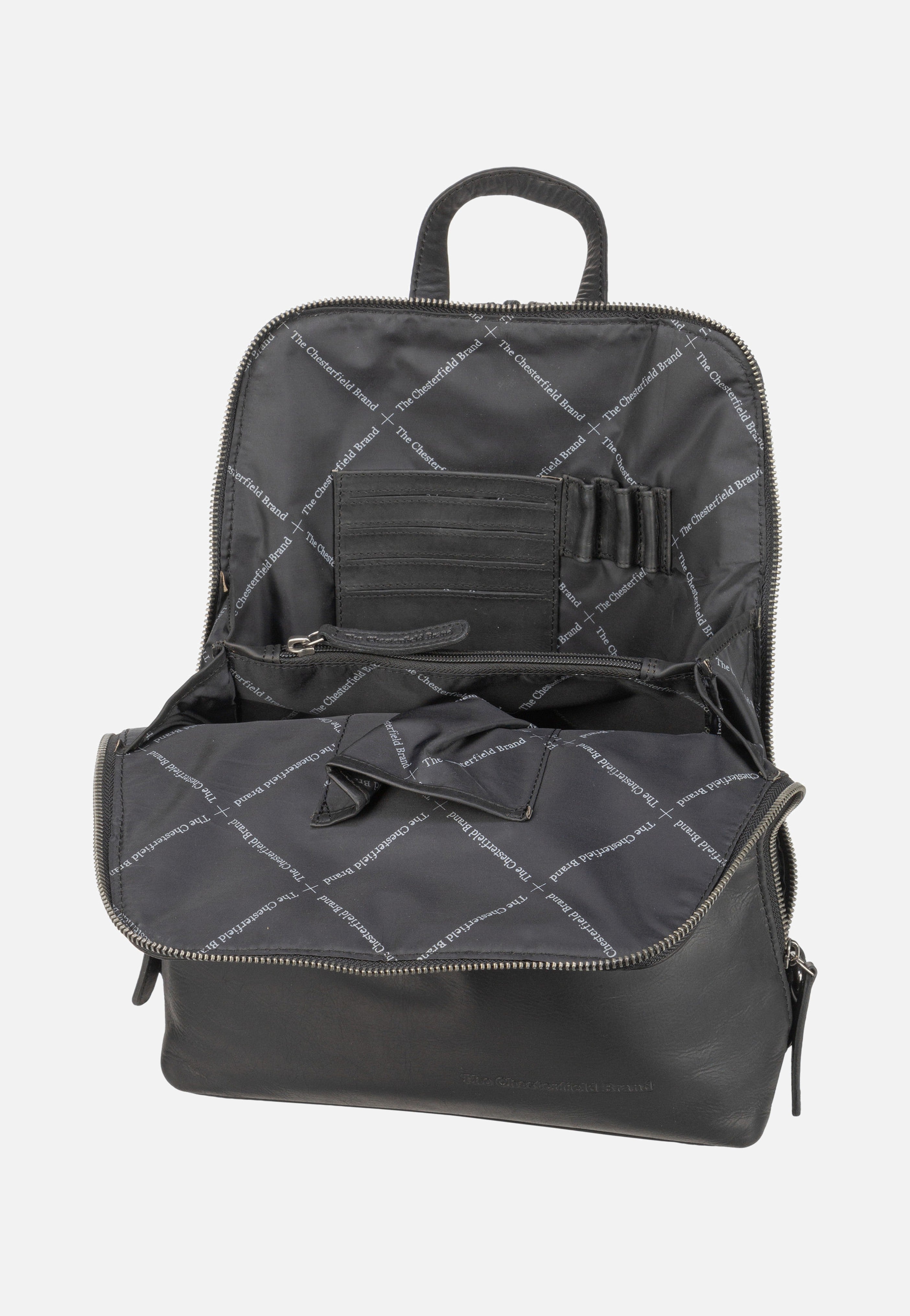The Chesterfield Brand Amanda 0147 Black Backpack