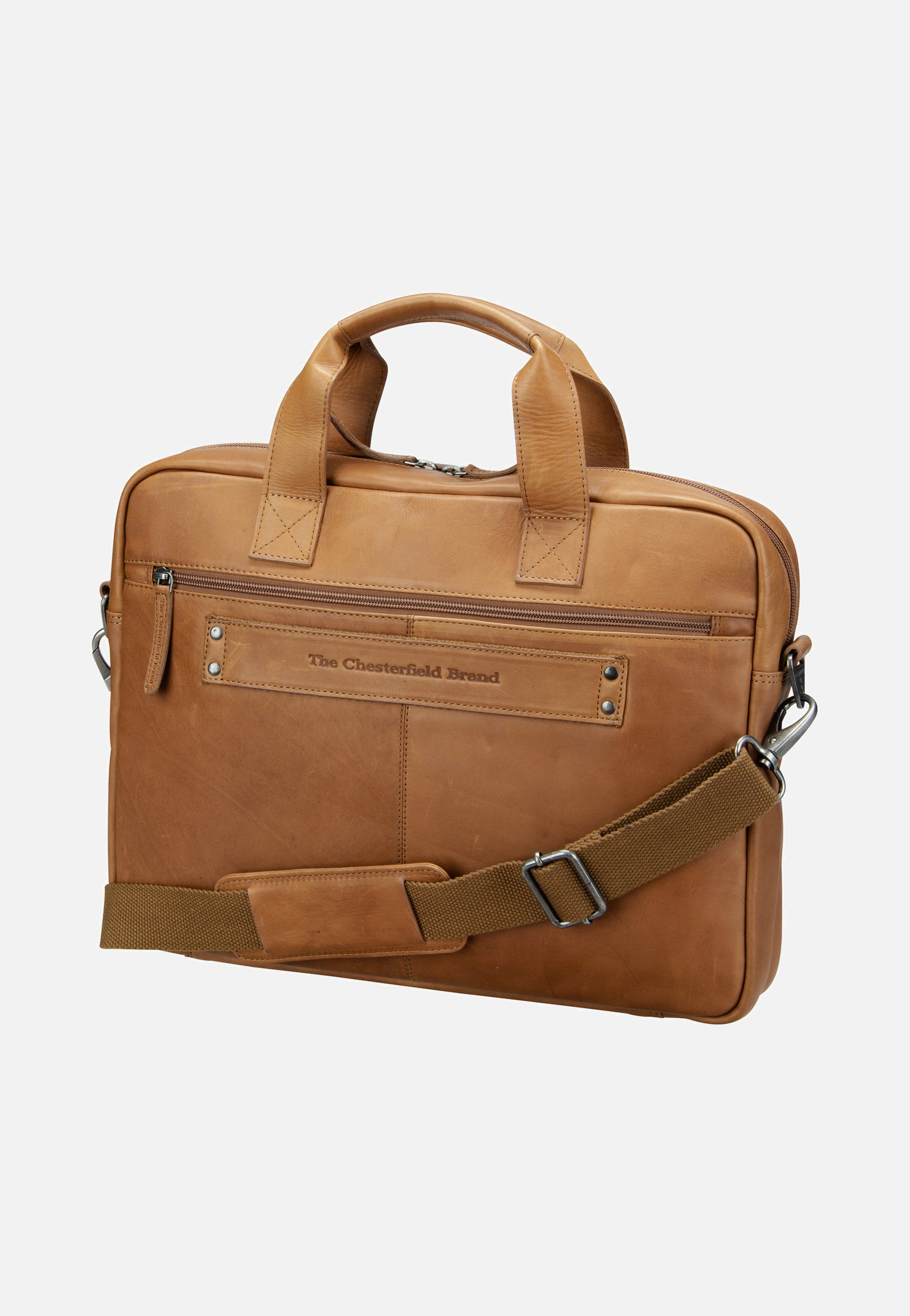 The Chesterfield Brand - Calvi 1033 Cognac - Briefcase | Men-Image