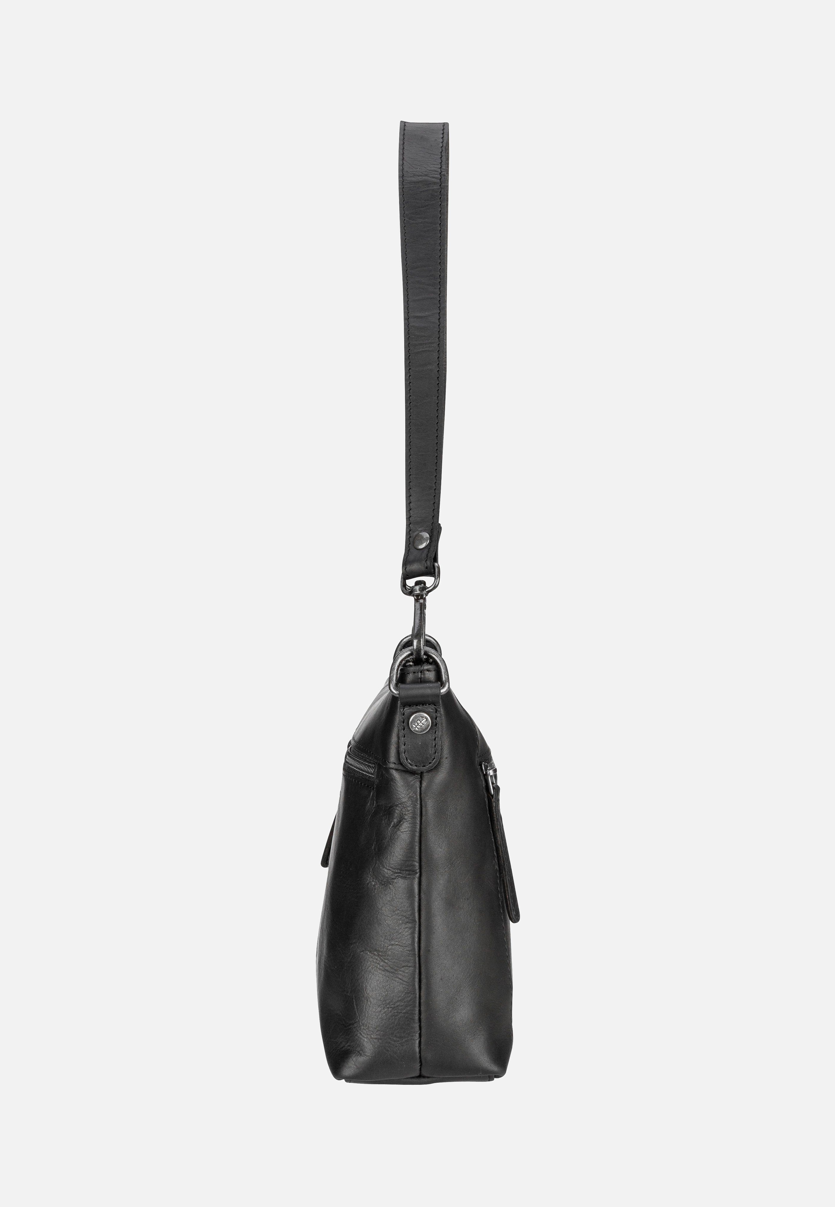 The Chesterfield Brand Faro 1228 Black Hobo Bag