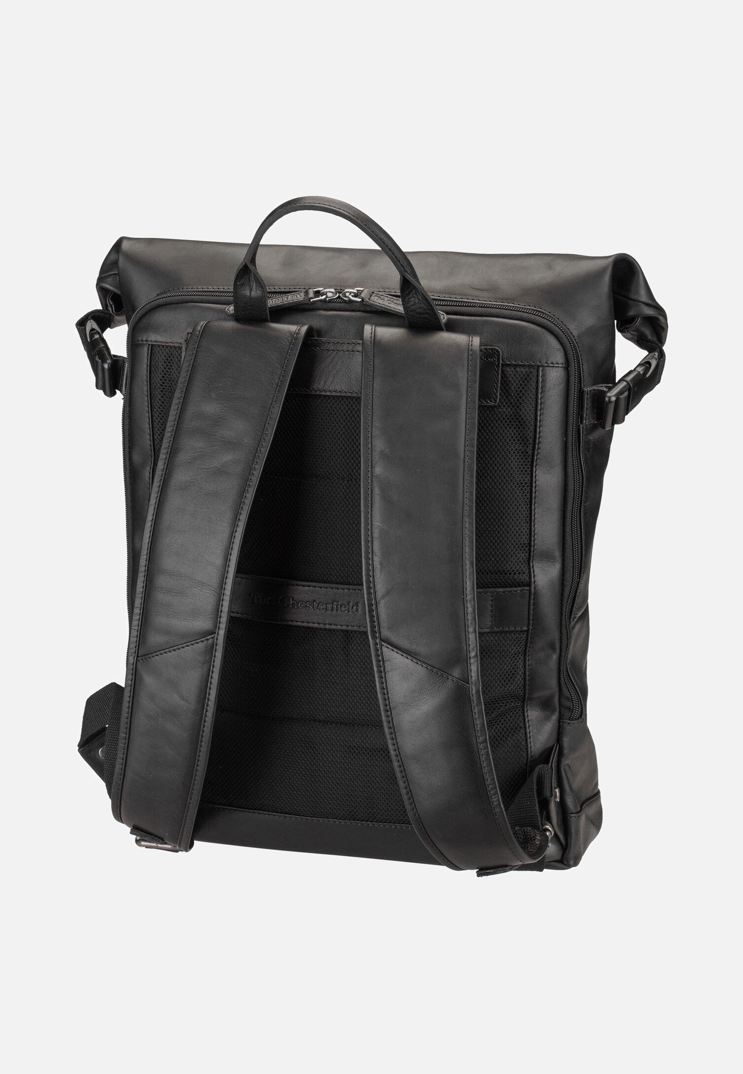 The Chesterfield Brand - Liverpool 0309 Black - Rolltop Backpack | Men-Image