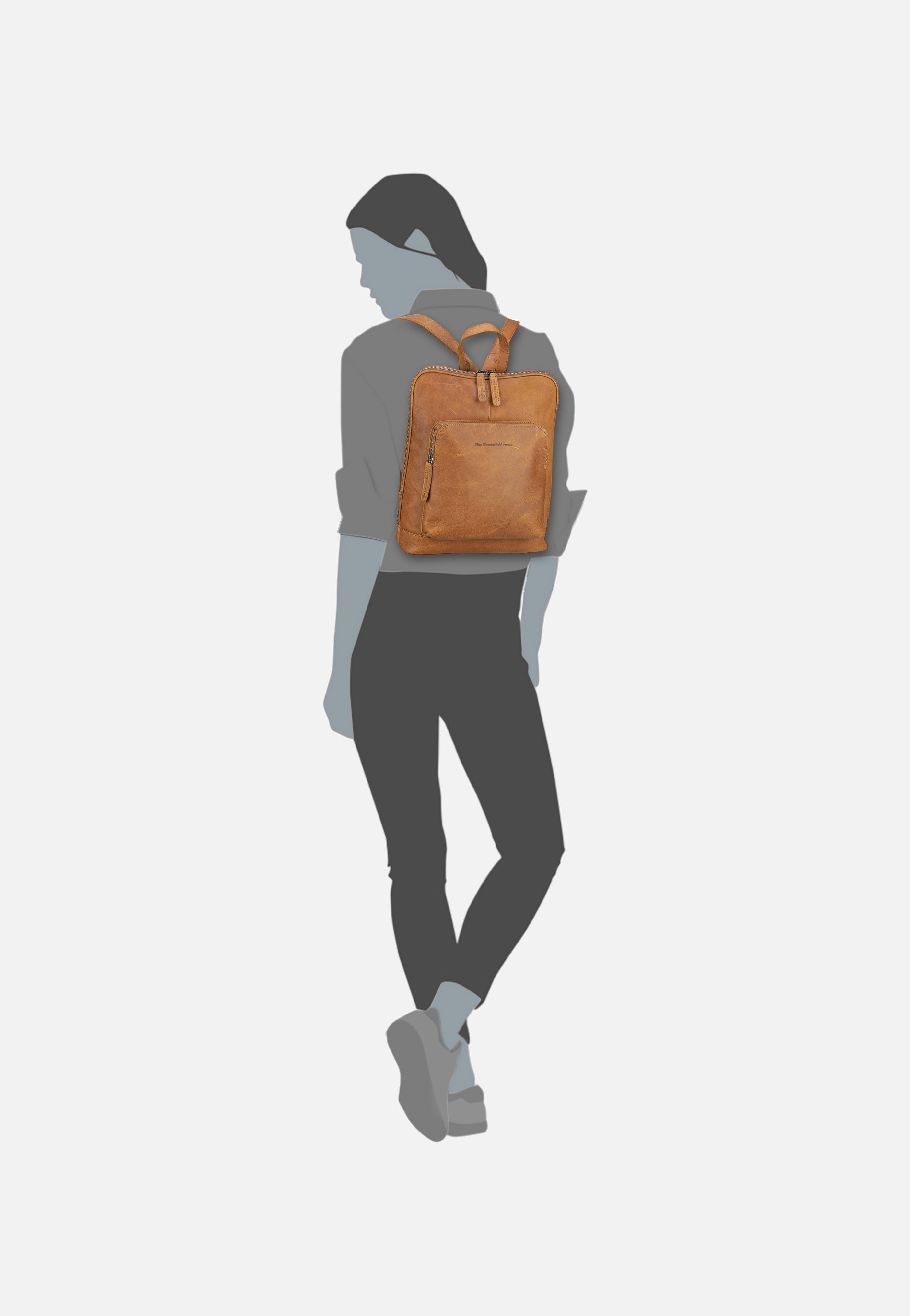 The Chesterfield Brand Naomi 0150 Cognac Backpack