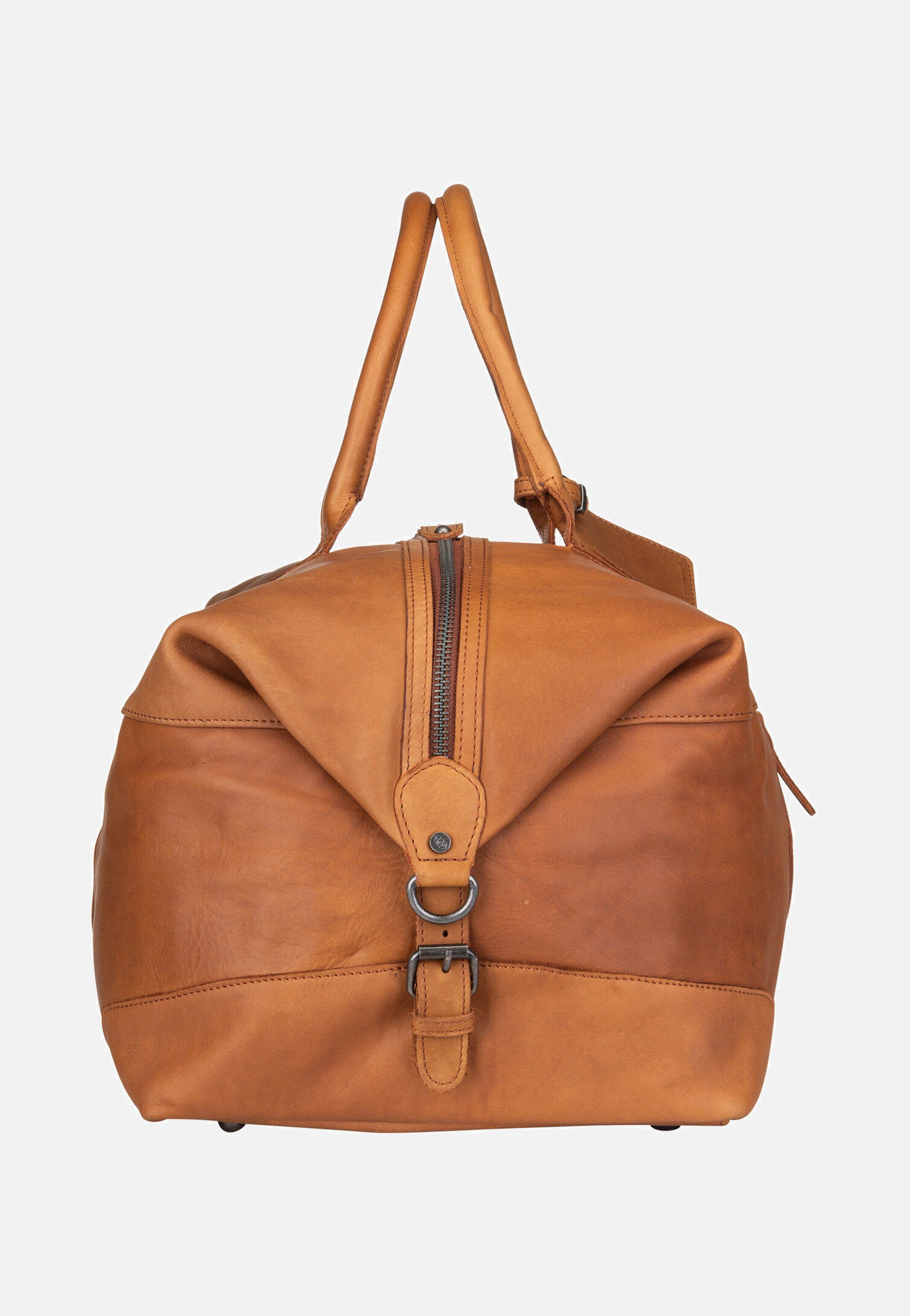 The Chesterfield Brand Portsmouth 1700 Cognac Weekender