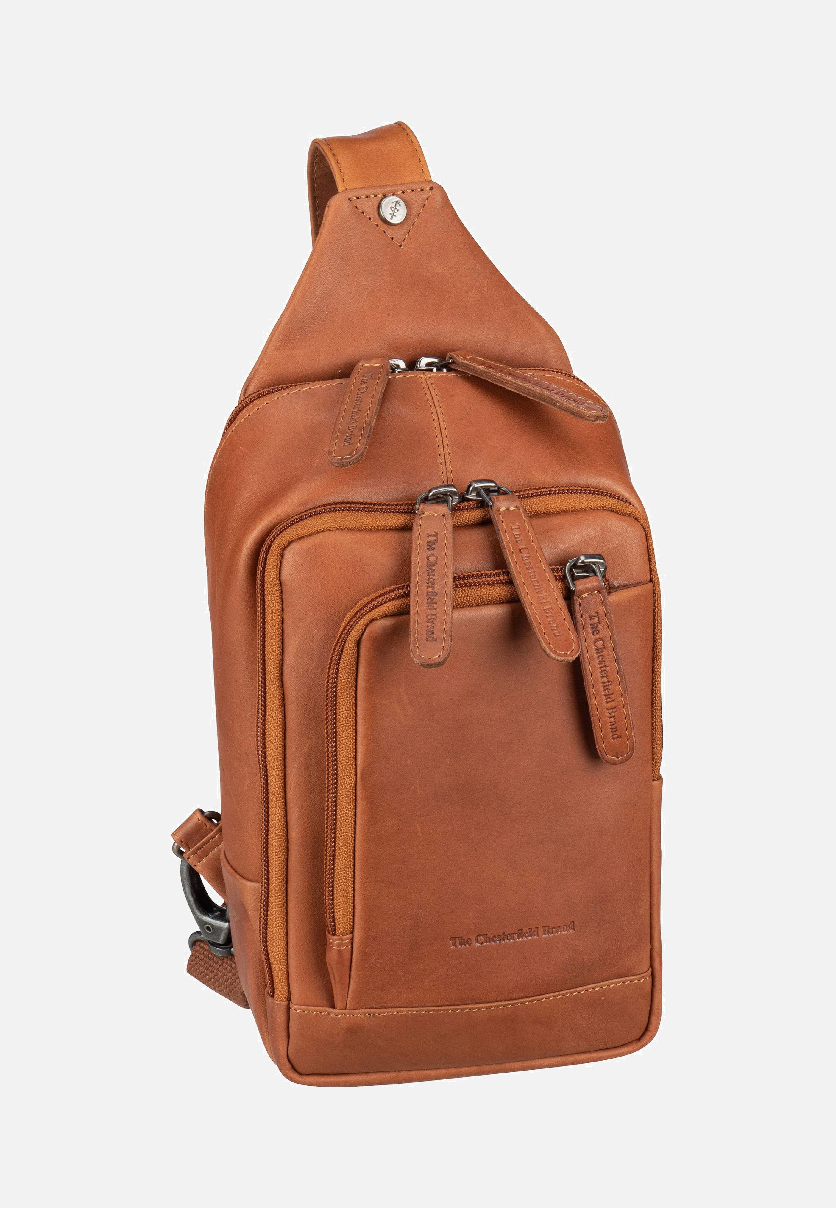 The Chesterfield Brand Riga 0284 Cognac Sling Bag