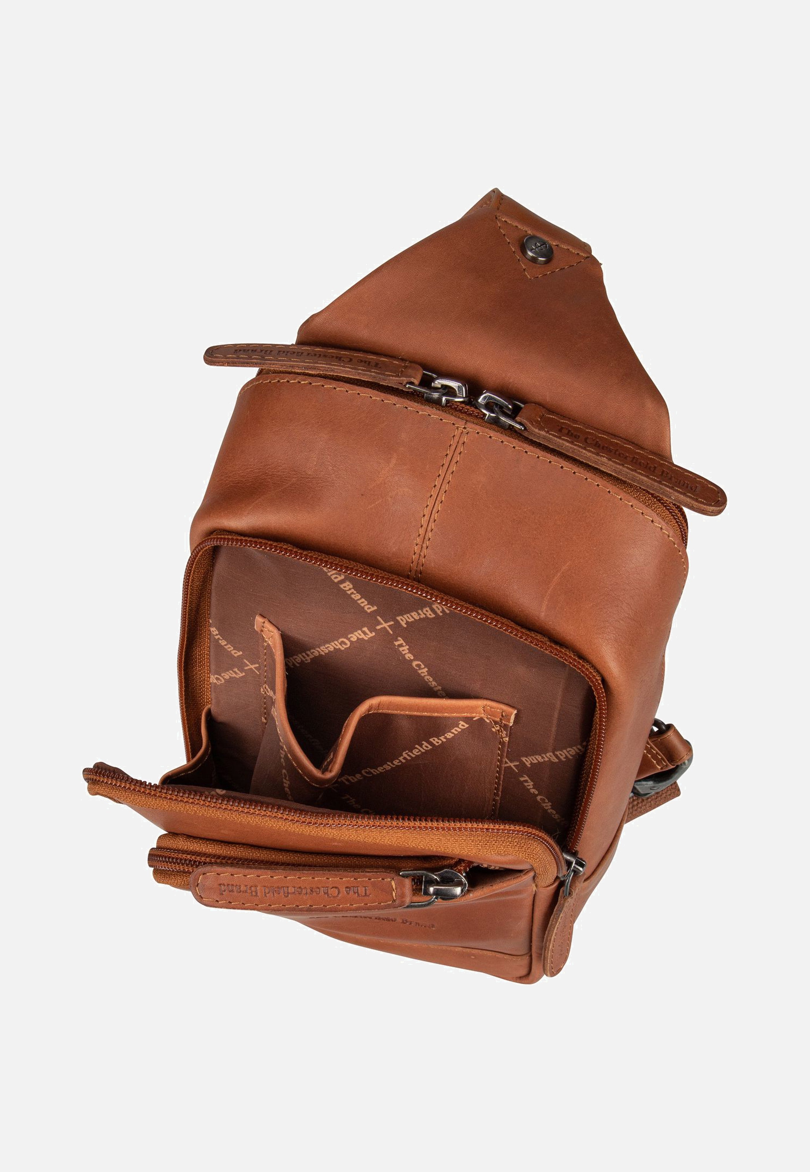 The Chesterfield Brand Riga 0284 Cognac Sling Bag