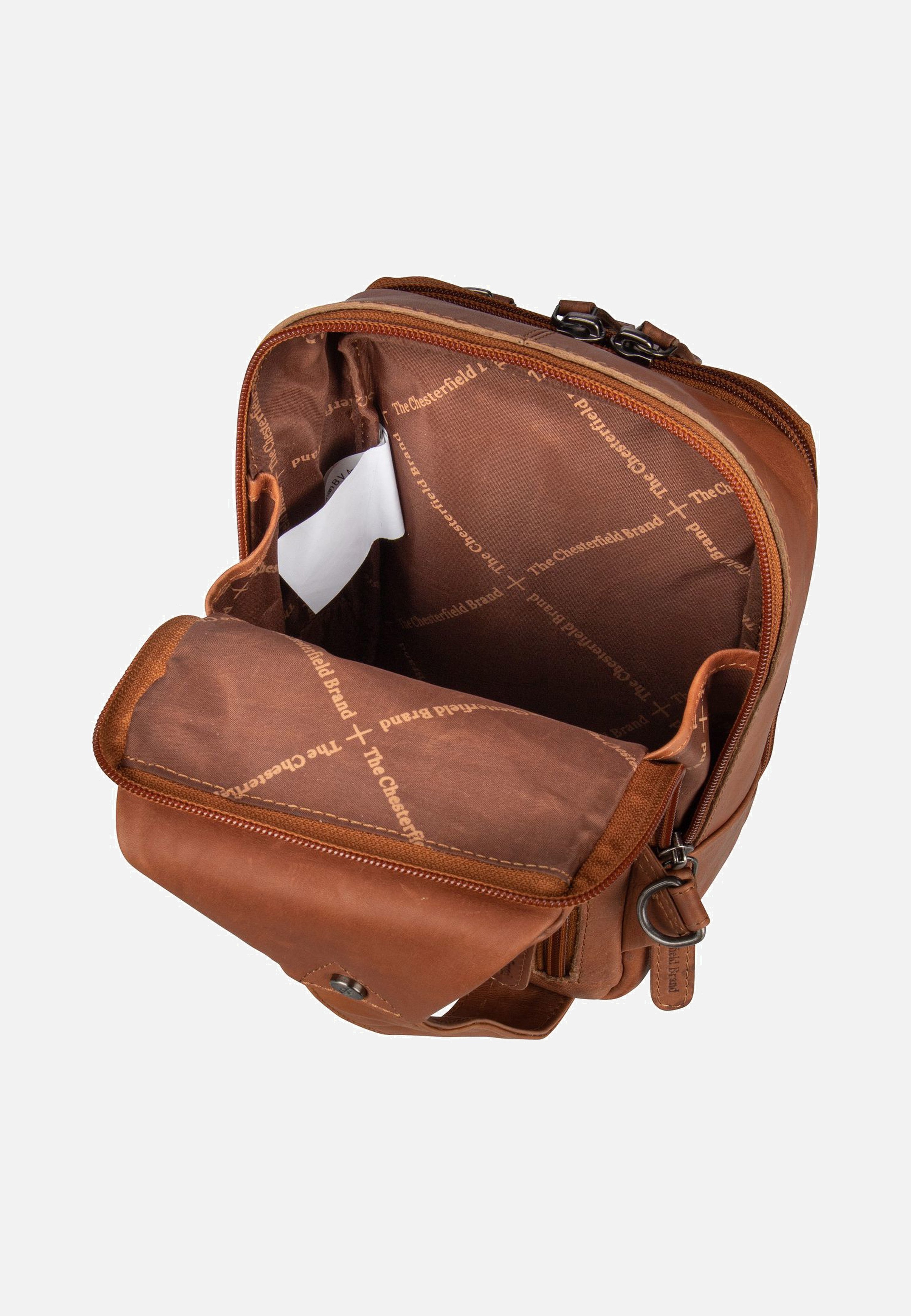 The Chesterfield Brand Riga 0284 Cognac Sling Bag
