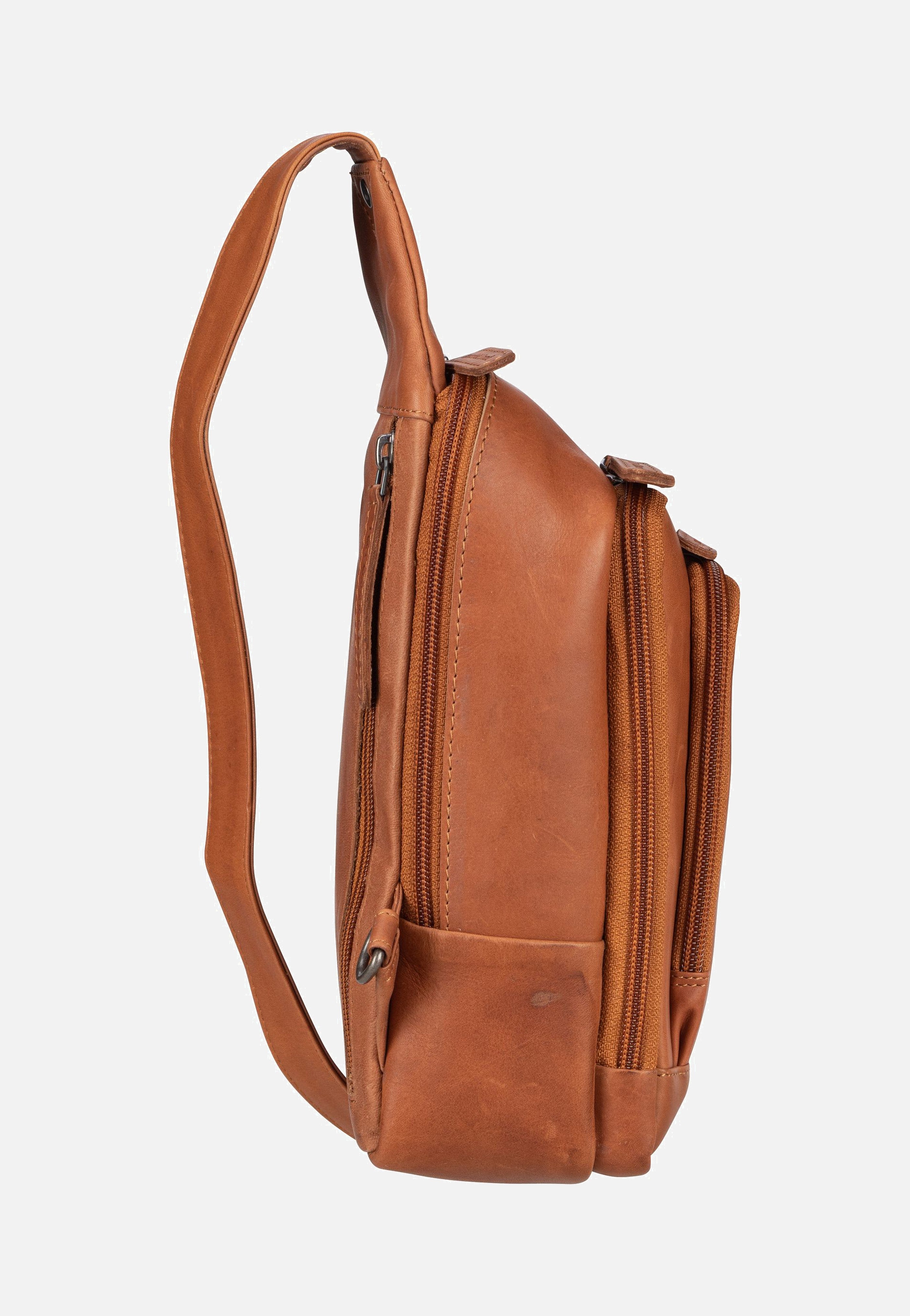 The Chesterfield Brand Riga 0284 Cognac Sling Bag