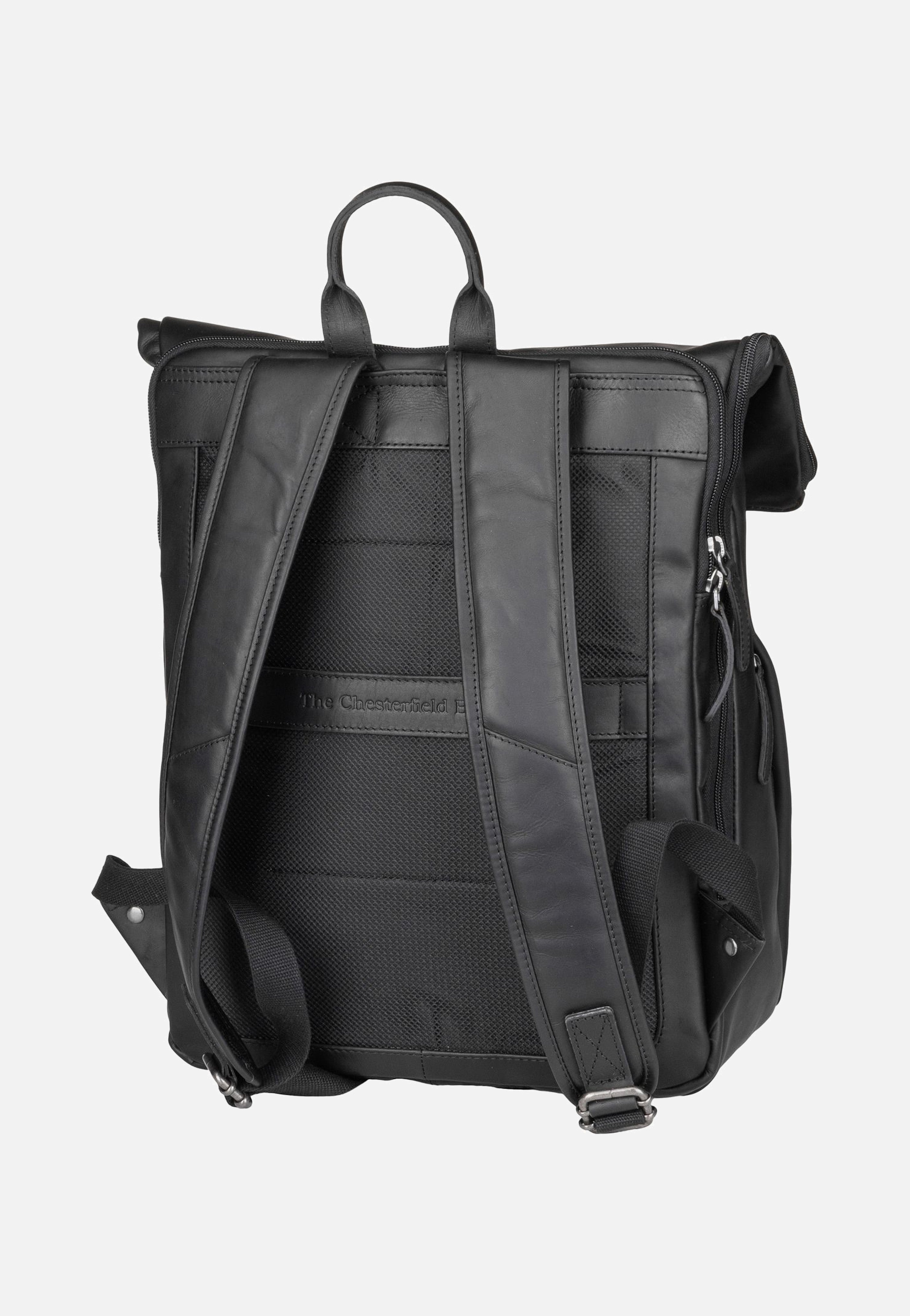 The Chesterfield Brand - Savona 0322 Black - Rolltop Backpack | Men-Image