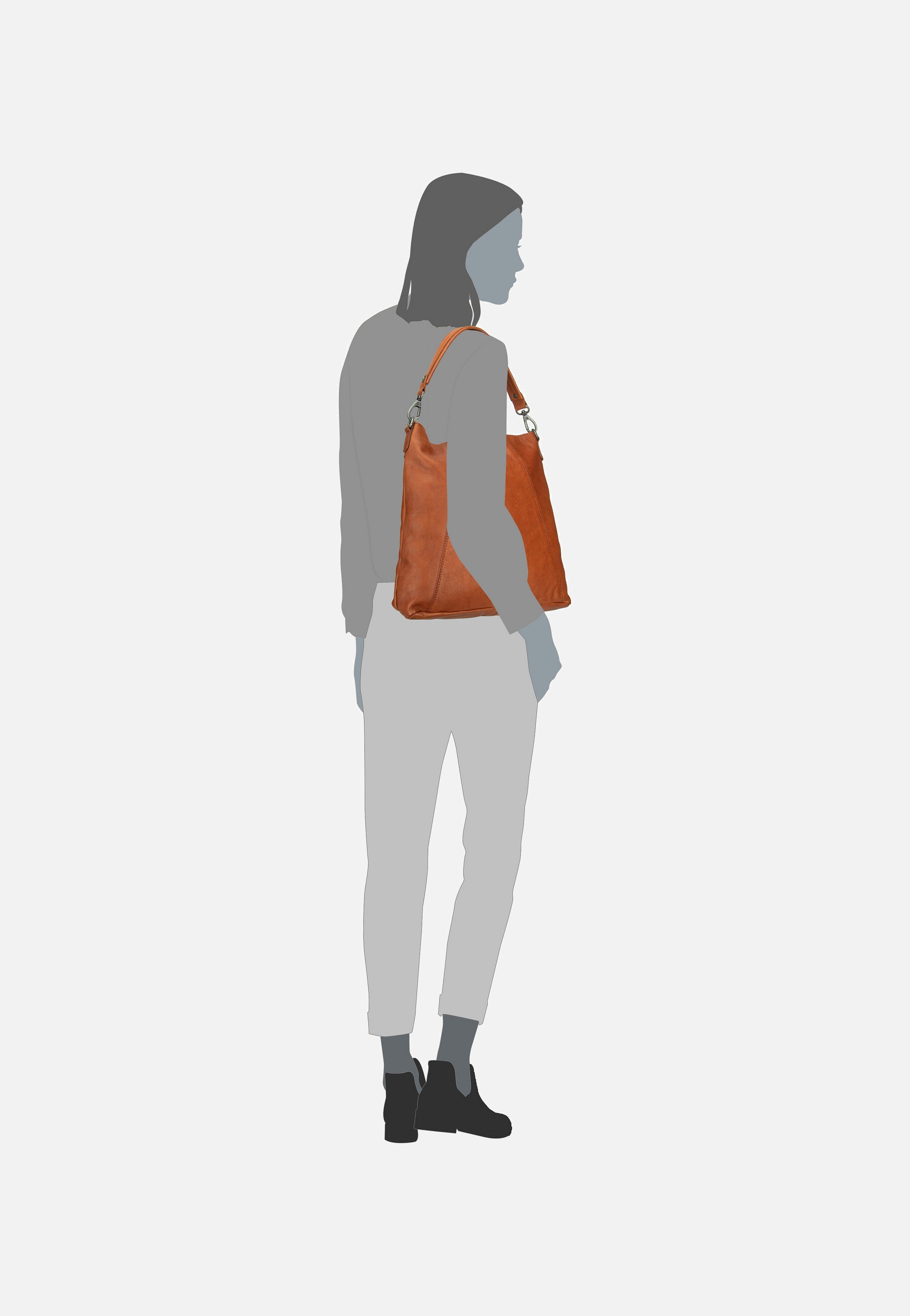 The Chesterfield Brand - Sintra 1319 Cognac - Hobo Bag | Women-Image