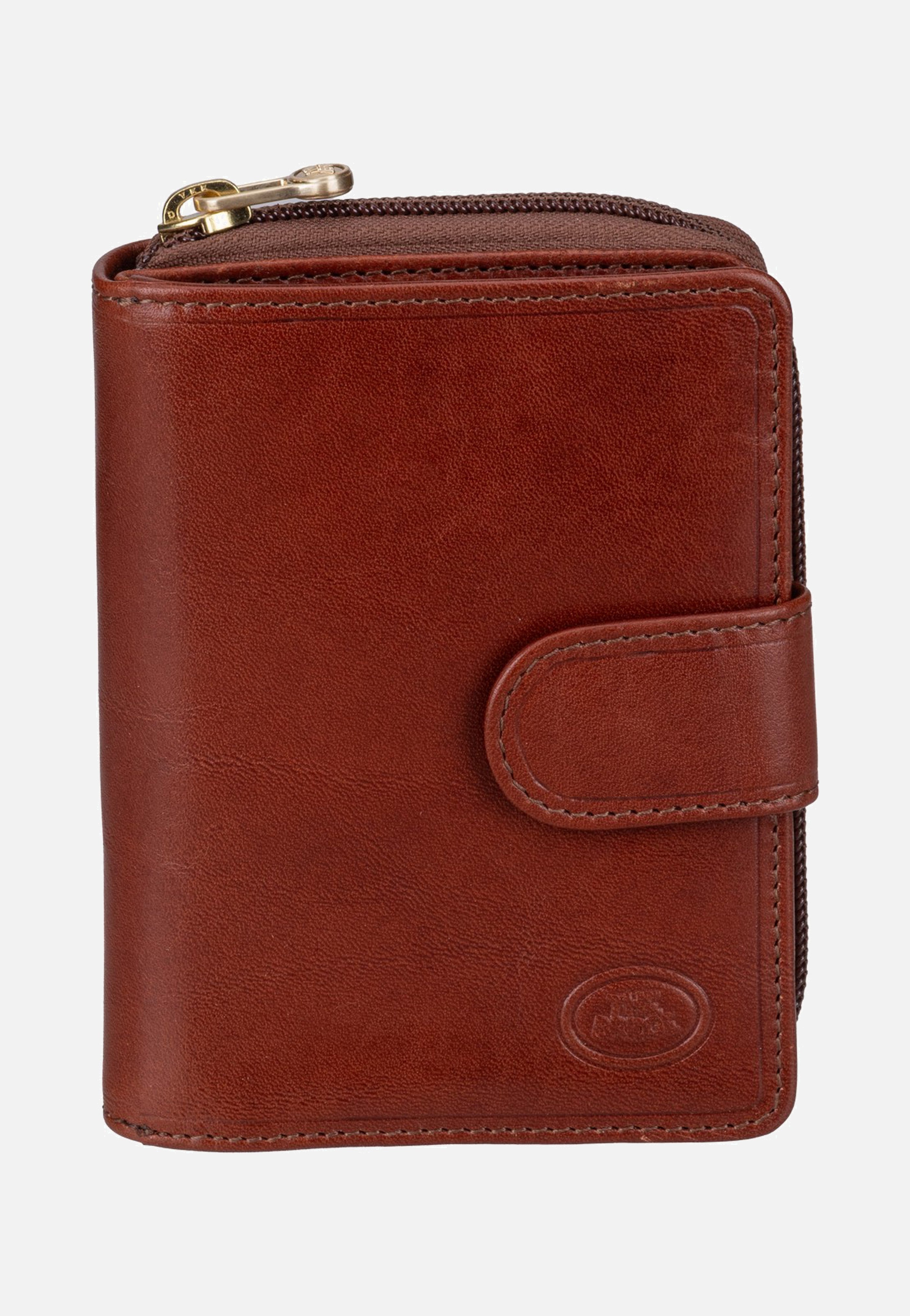 The Bridge Stodo Medium W/Zip Pocket 5 D Marrone/Oro Wallet