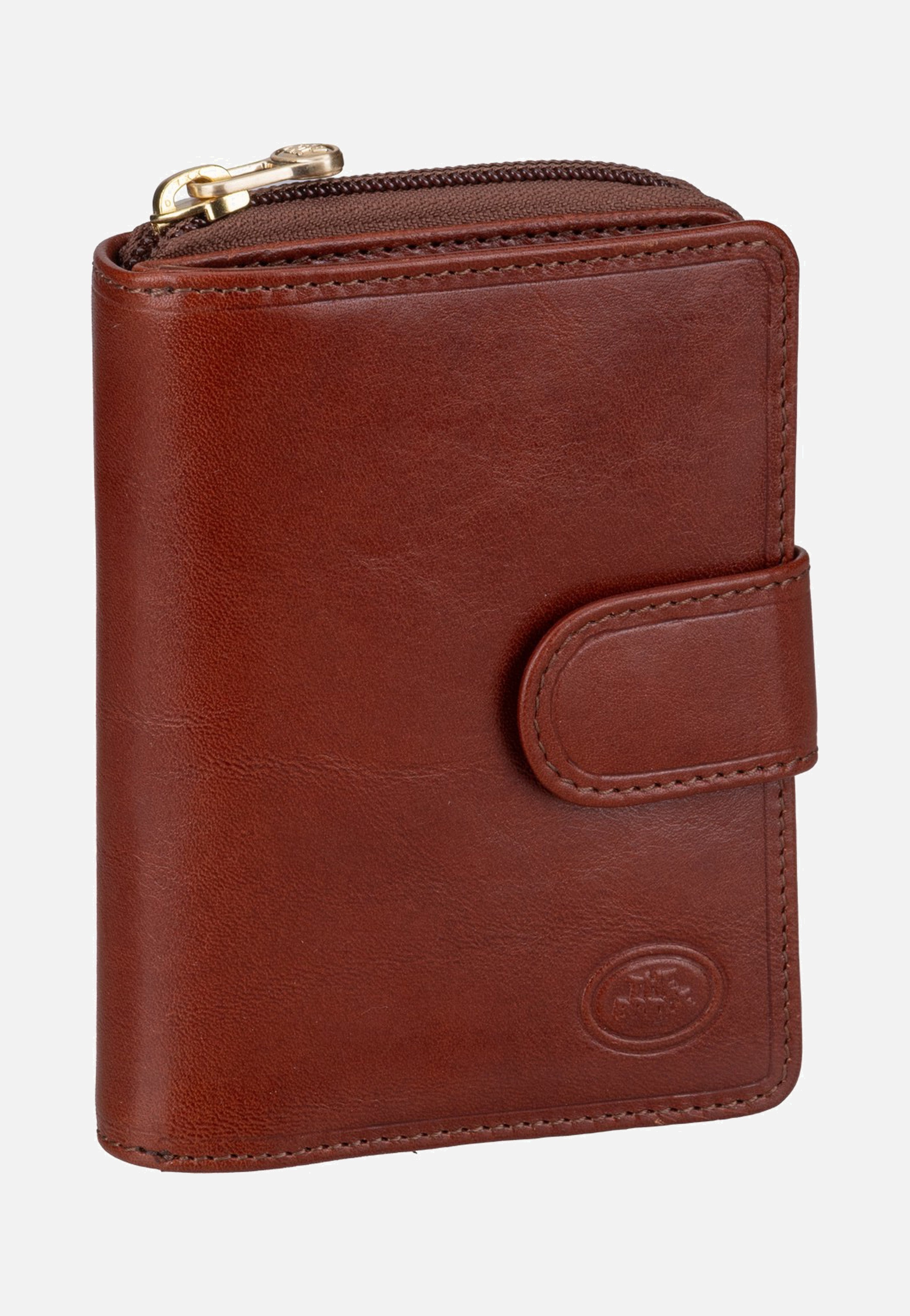 The Bridge Stodo Medium W/Zip Pocket 5 D Marrone/Oro Wallet