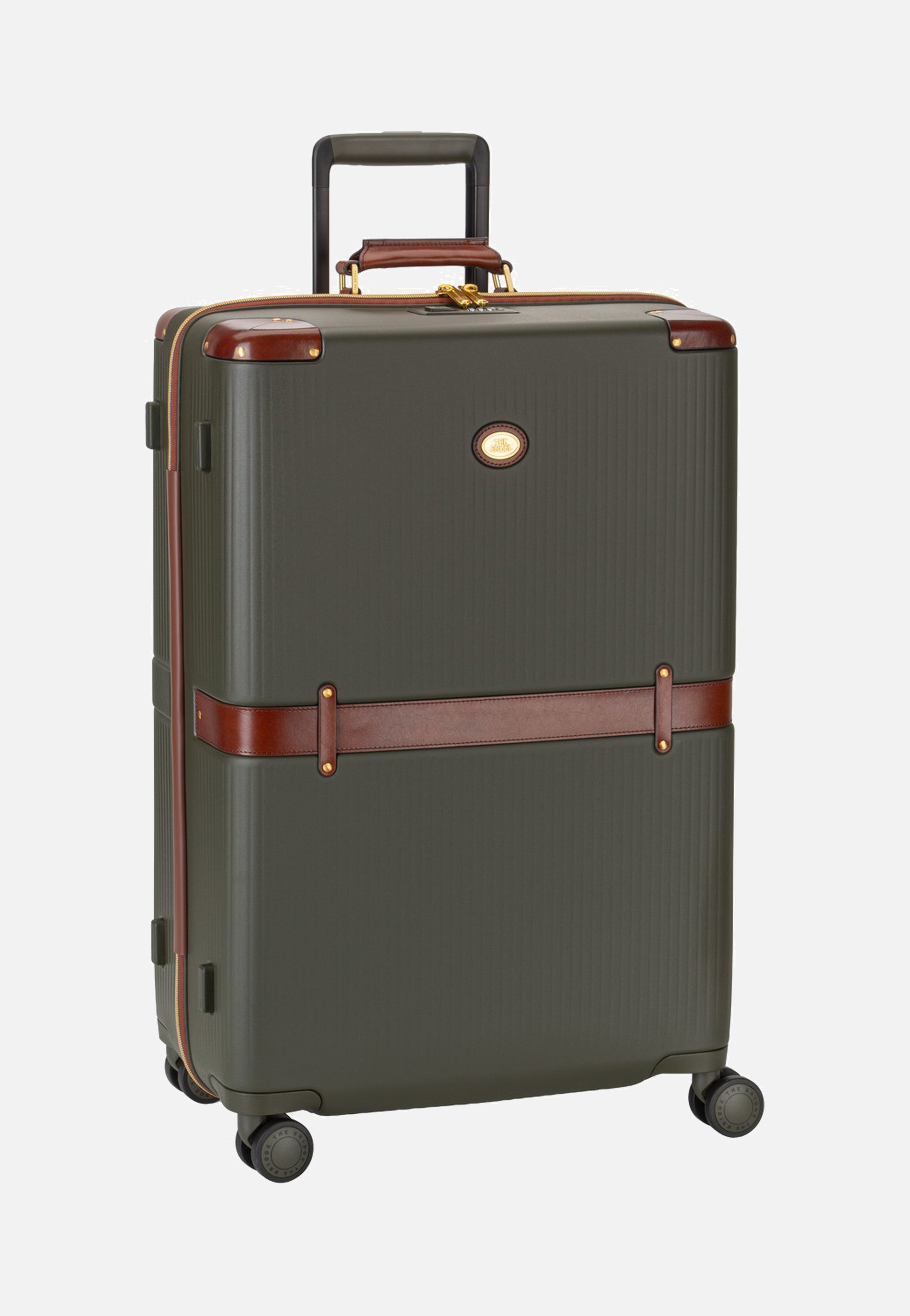 The Bridge Story Viaggio Trunks Cabin Medium Foresta/Marrone Suitcase