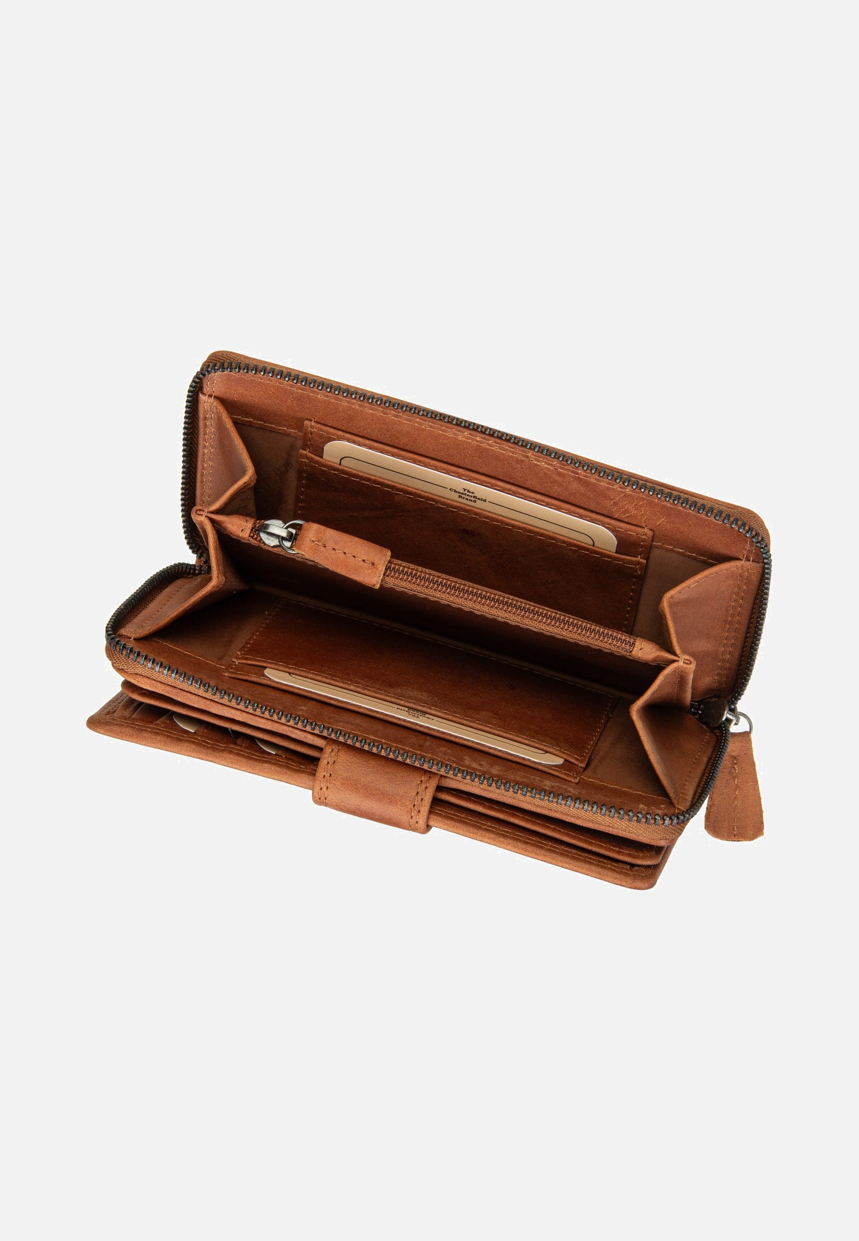 The Chesterfield Brand Charlotte 0504 Cognac Wallet