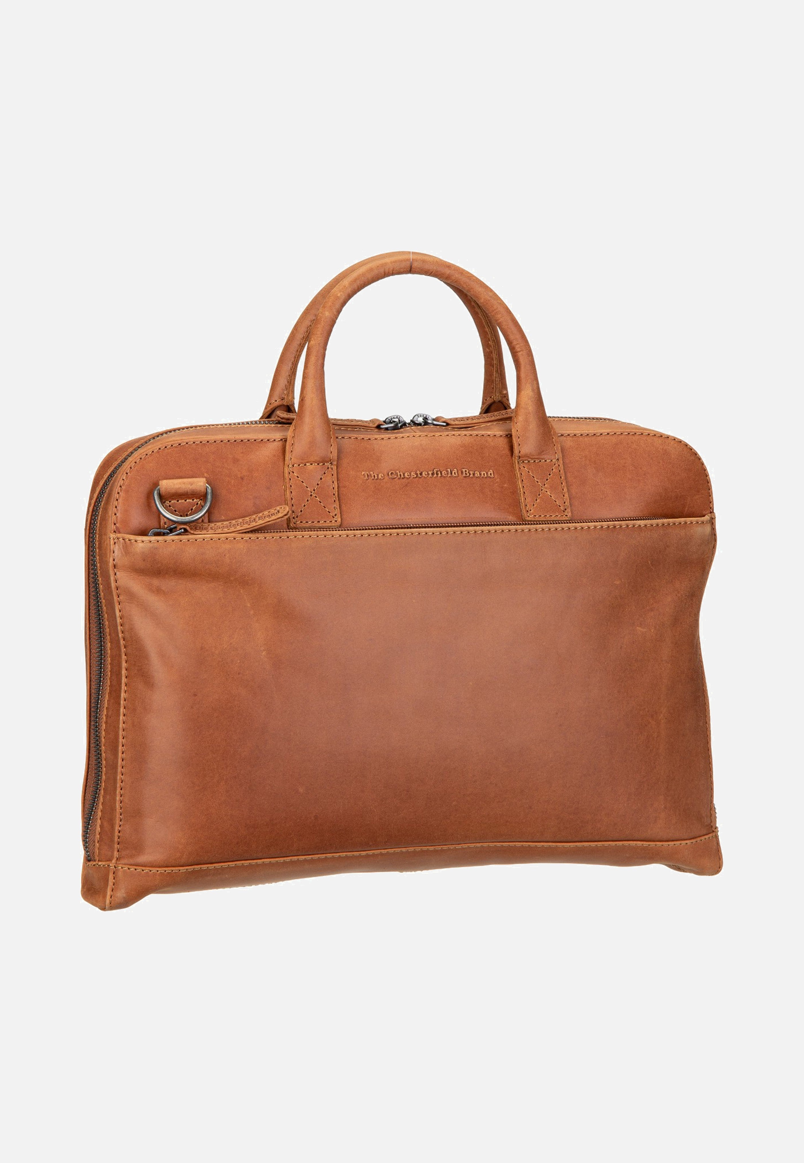 The Chesterfield Brand Tilbury 1097 Cognac Briefcase