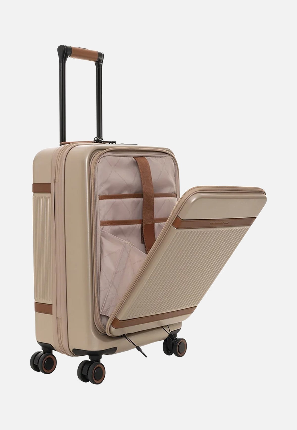 The Chesterfield Brand Zuna Cabin+ Champagne Valigia