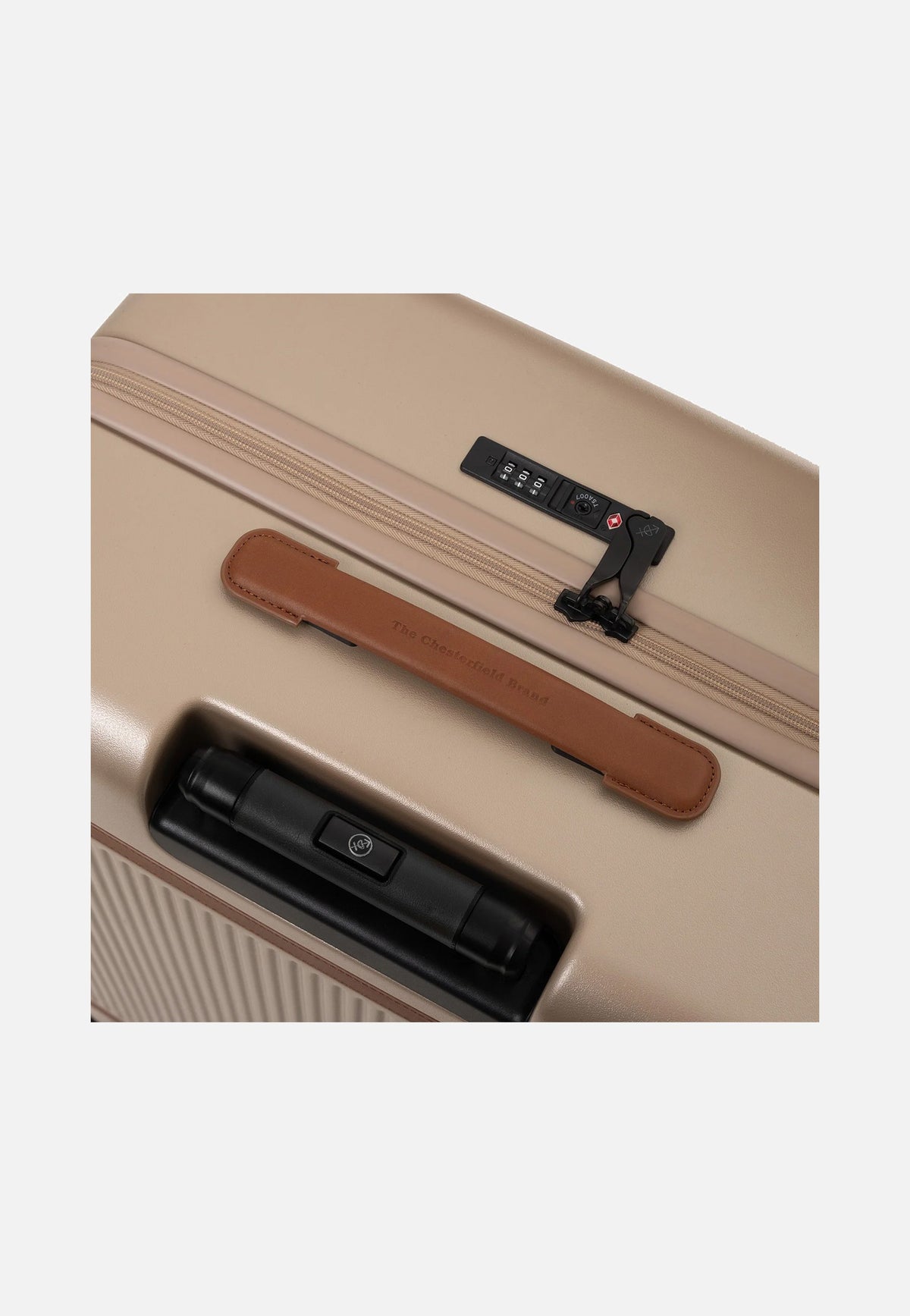 The Chesterfield Brand Zuna Large Champagne Suitcase