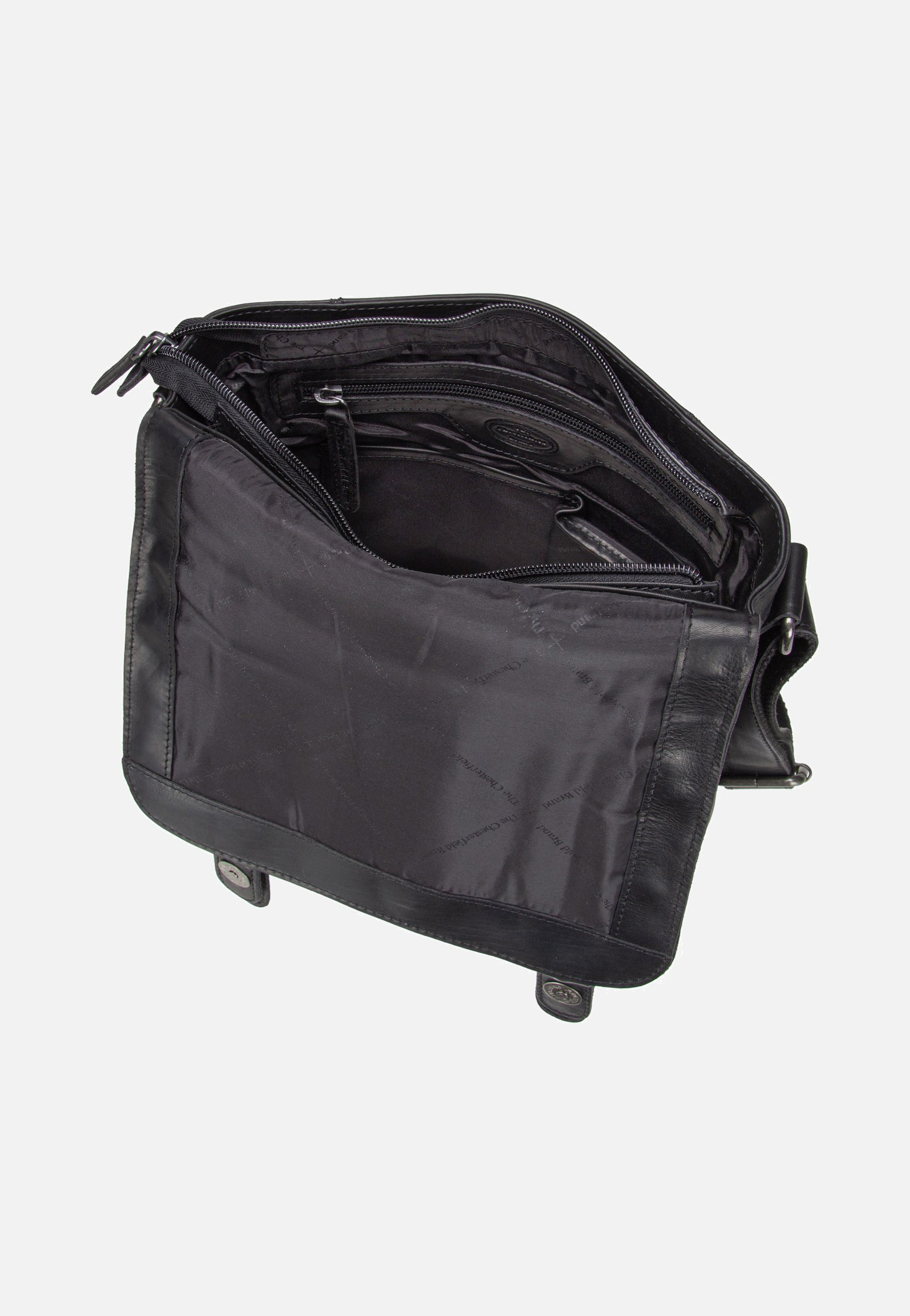 The Chesterfield Brand Adelanto 1329 Black Crossbody Bag