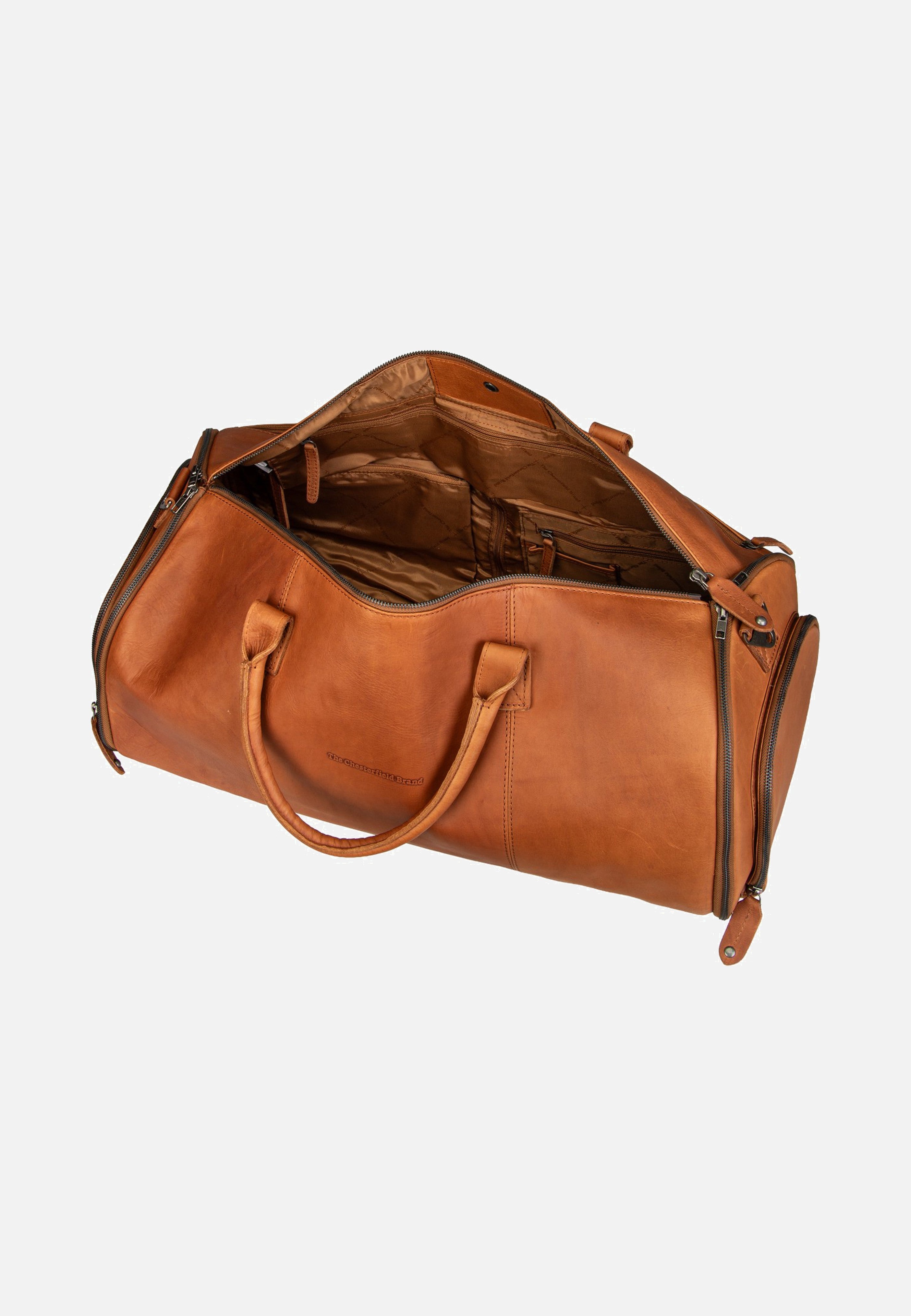 The Chesterfield Brand Finlay 0056 Cognac Weekender