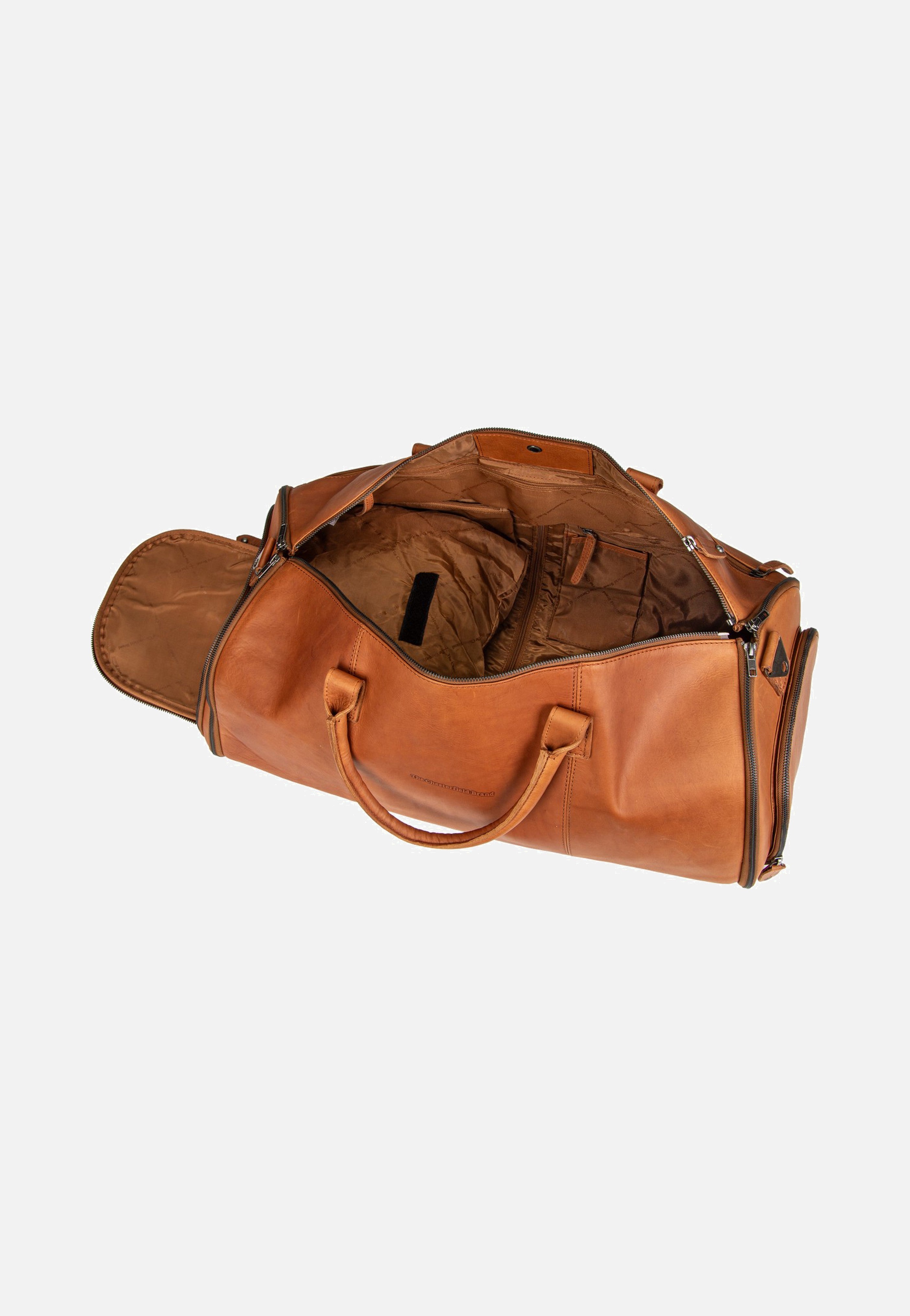 The Chesterfield Brand Finlay 0056 Cognac Weekender